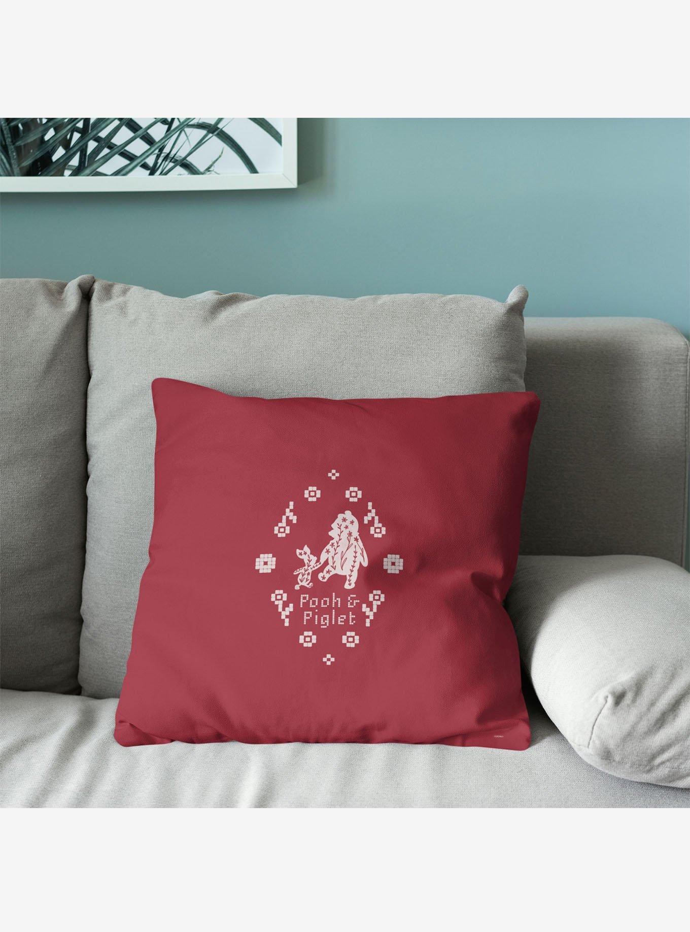 Disney Winnie The Pooh Pooh And Piglet Throw Pillow, , alternate