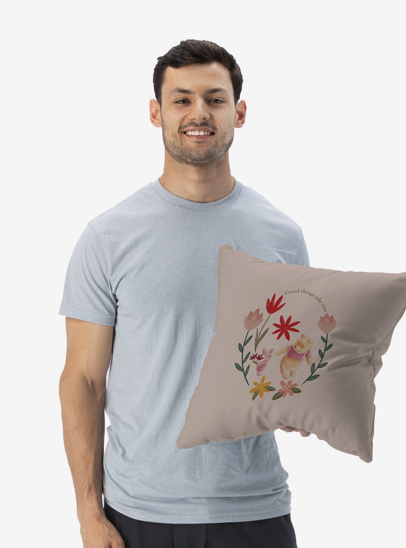 Disney Winnie The Pooh Take Time Throw Pillow, , hi-res