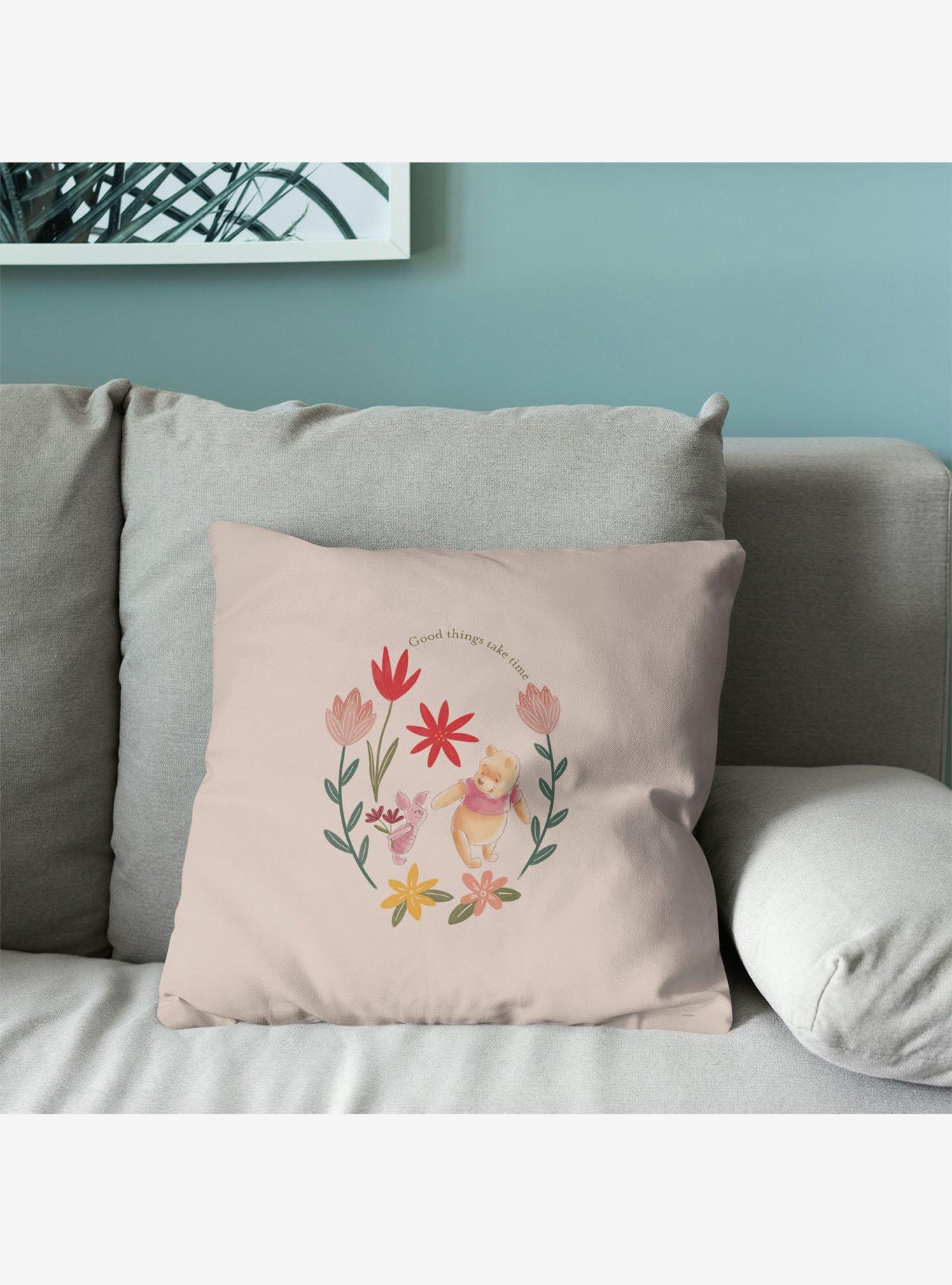 Disney Winnie The Pooh Take Time Throw Pillow, , alternate