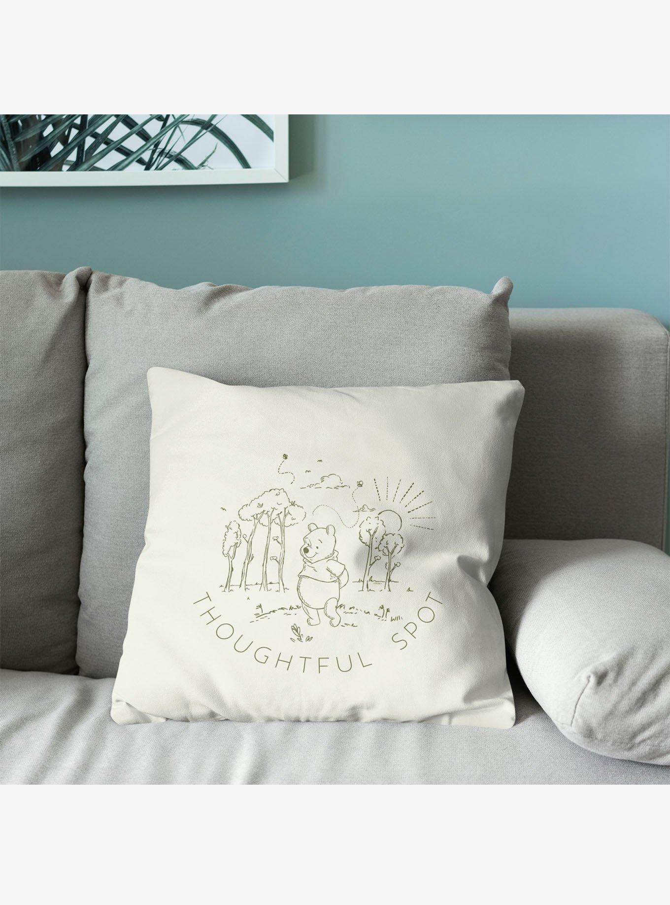 Disney Winnie The Pooh Thoughtful Spot Throw Pillow, , alternate