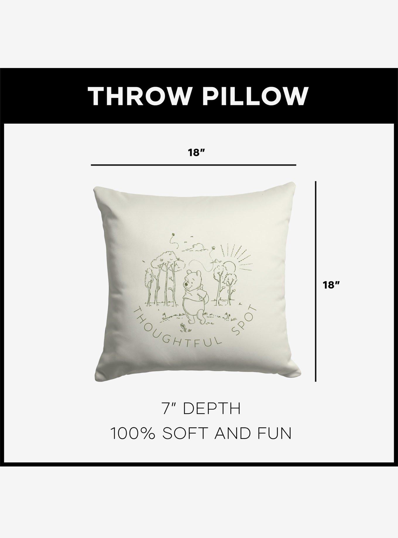 Disney Winnie The Pooh Thoughtful Spot Throw Pillow, , alternate