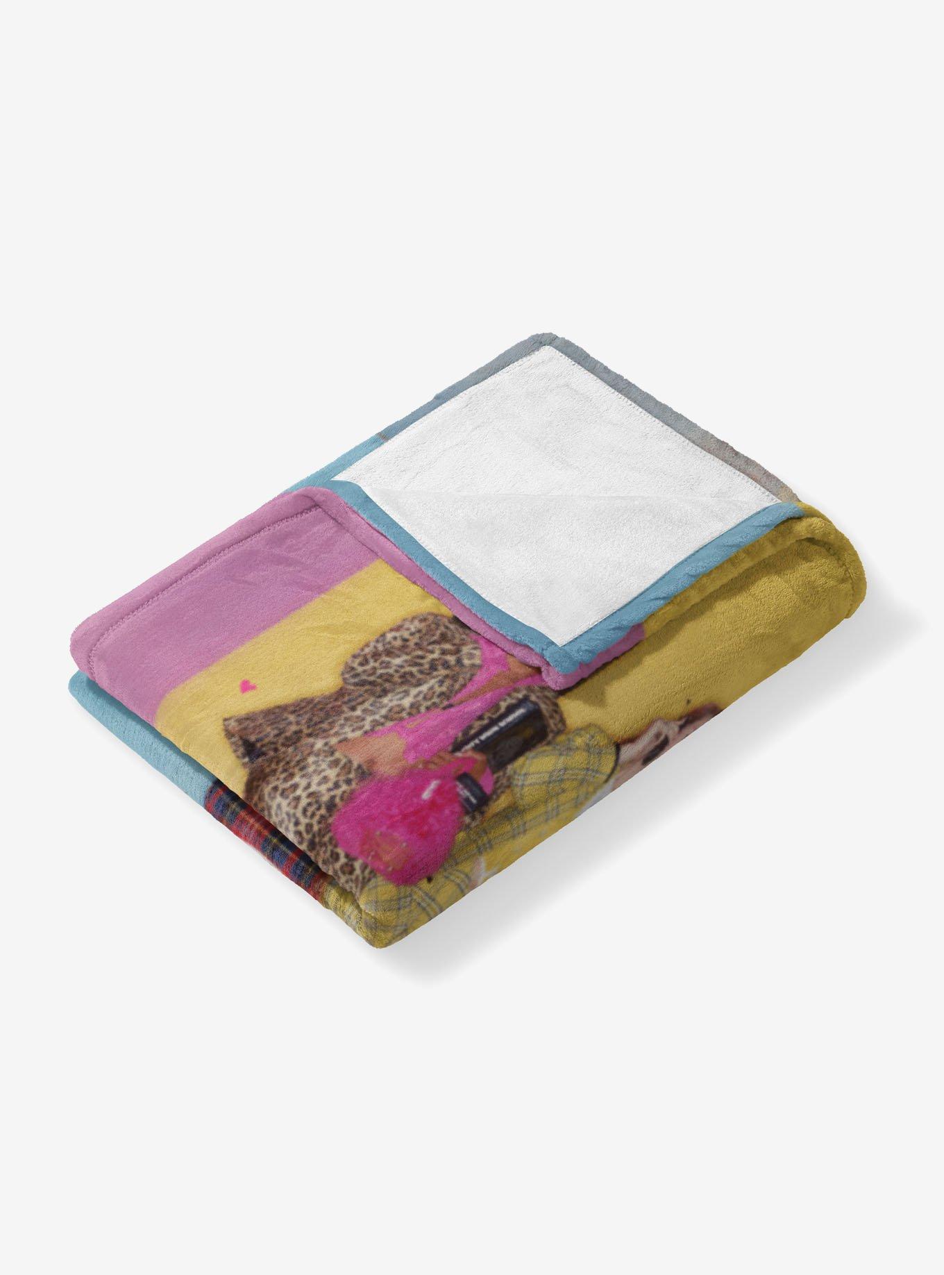 Clueless Dionne Cher Tai Silk Touch Throw Blanket, , alternate