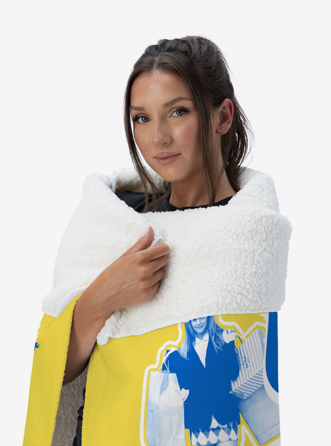 Clueless Ugh As If Silk Touch Sherpa Throw Blanket, , hi-res
