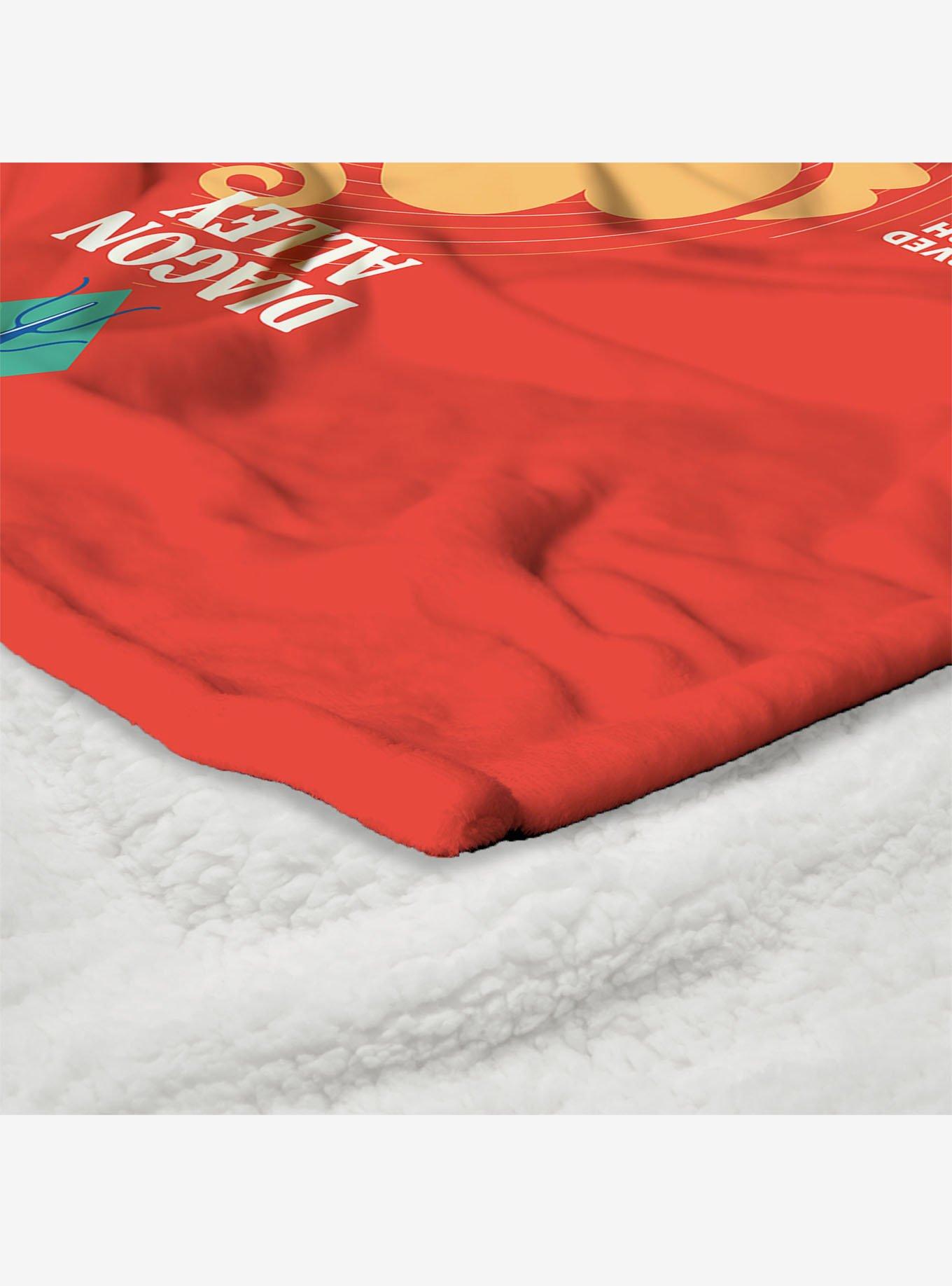 Harry Potter Leaky Cauldron Silk Touch Sherpa Throw Blanket, , alternate