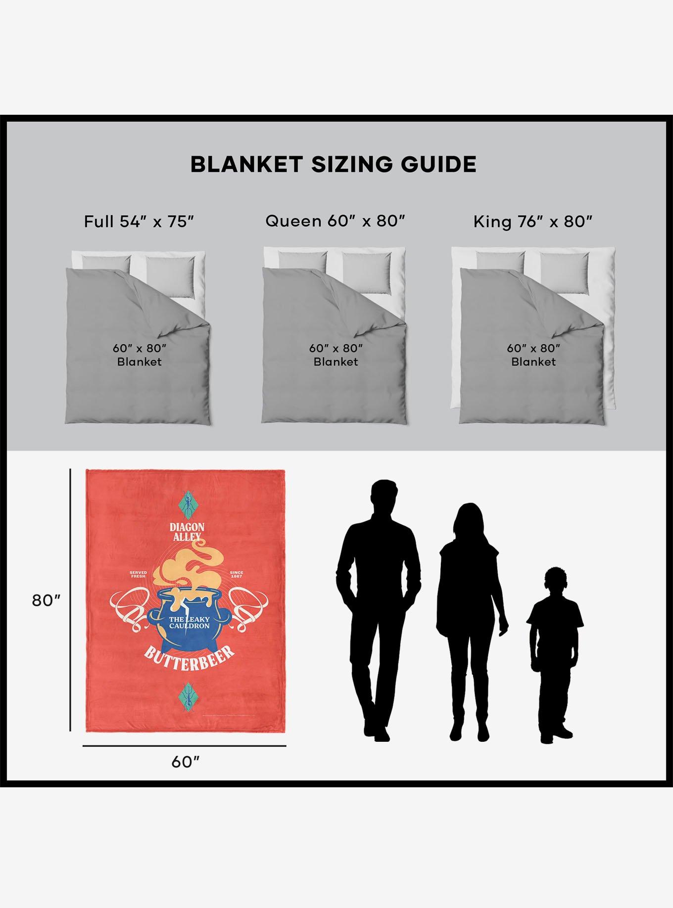 Harry Potter Leaky Cauldron 60x80" Silk Touch Throw Blanket, , alternate