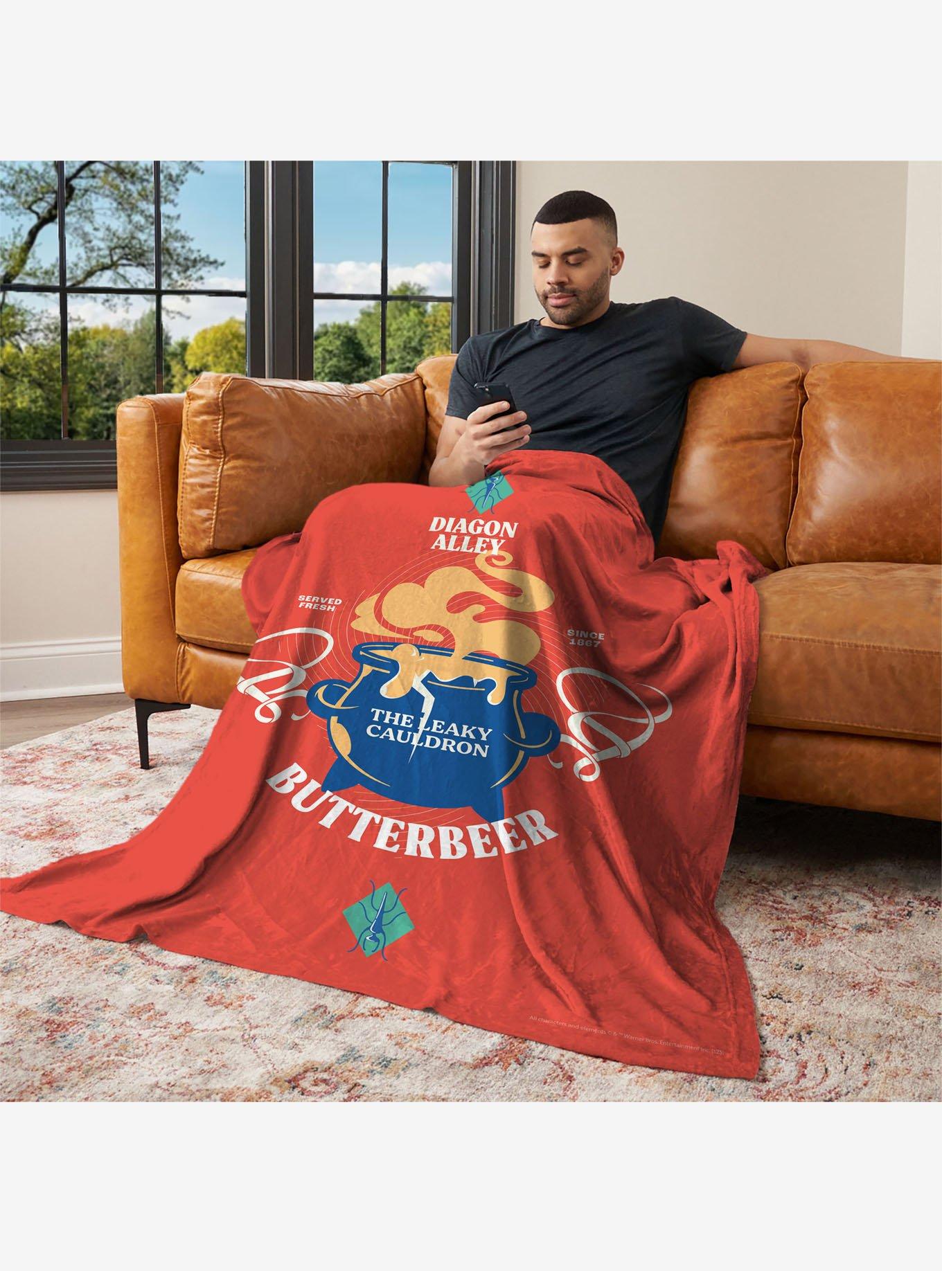 Harry Potter Leaky Cauldron 40x50" Silk Touch Throw Blanket, , hi-res