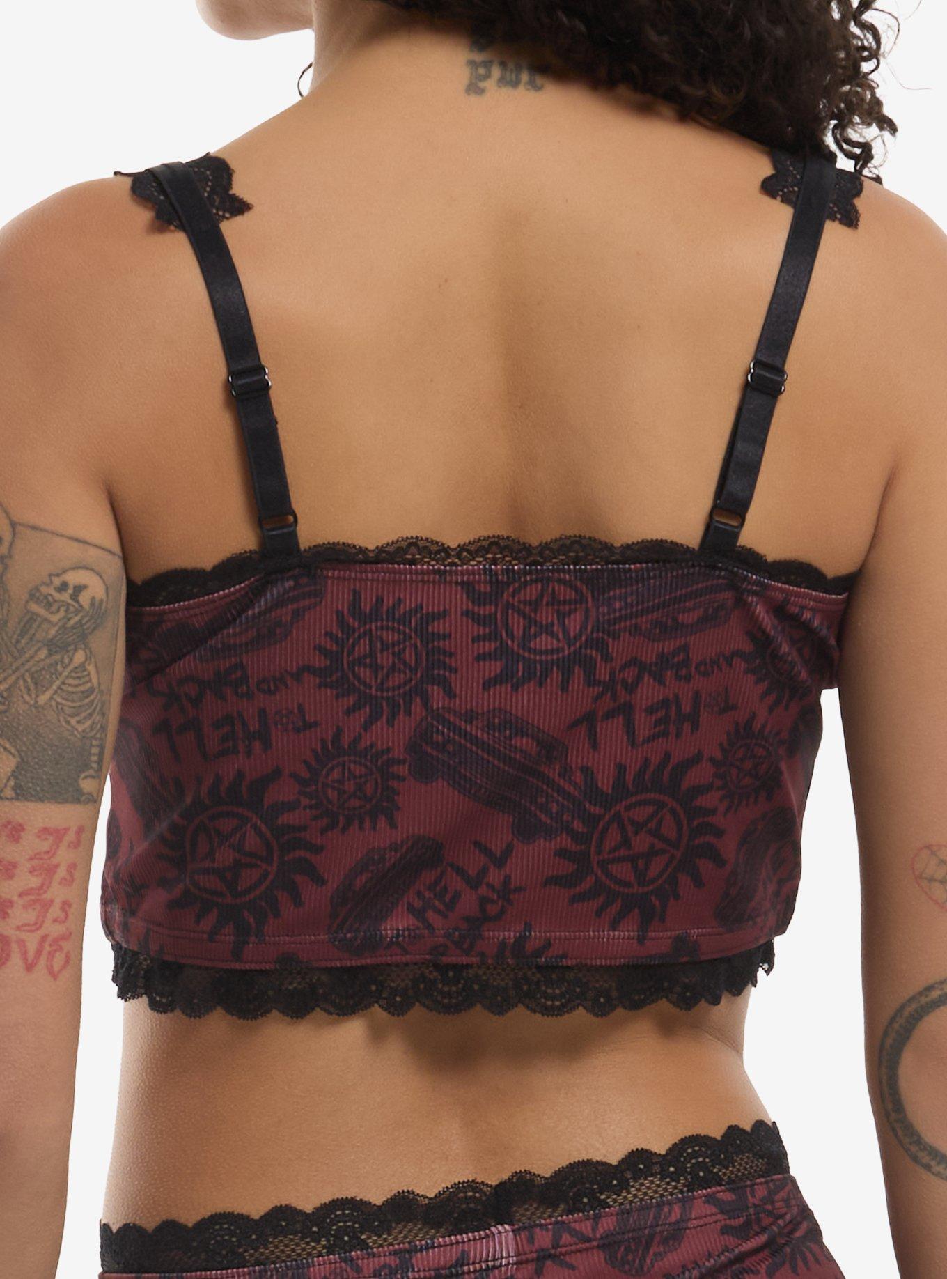 Supernatural Icons Bralette, , hi-res