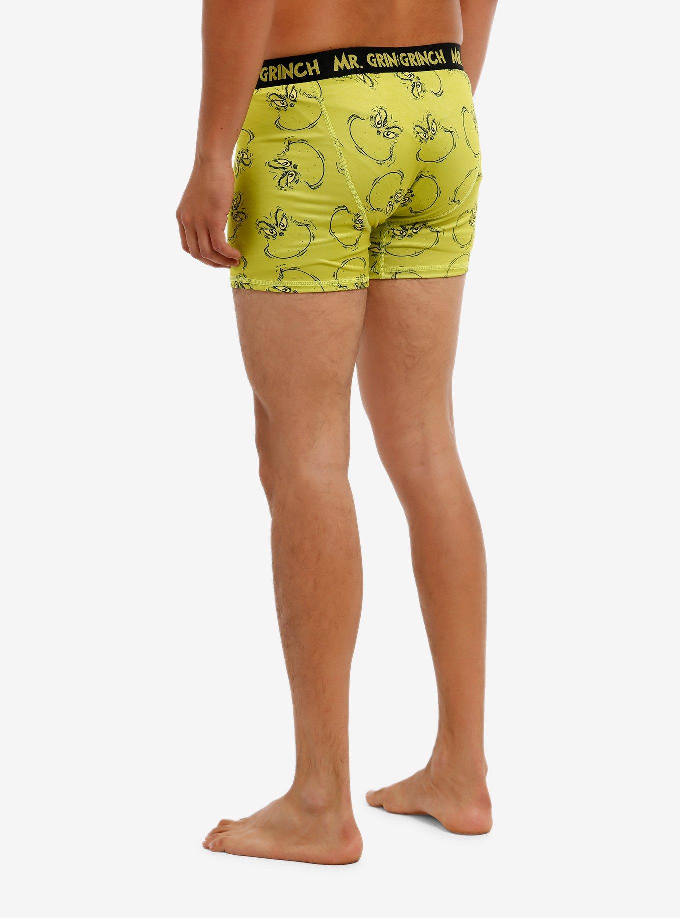 Dr. Seuss How The Grinch Stole Christmas! Grinch Boxer Briefs, , hi-res