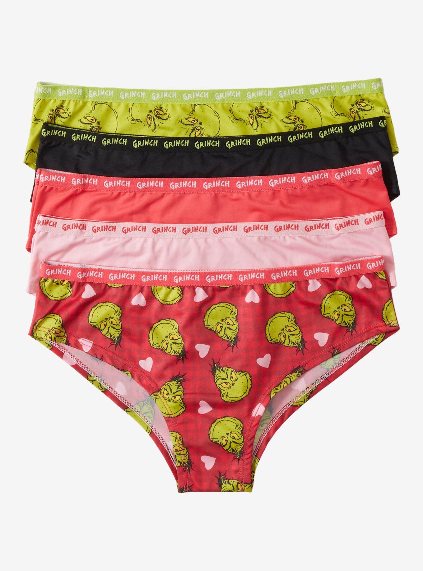Dr. Seuss How The Grinch Stole Christmas! Panty Set, MULTI, alternate