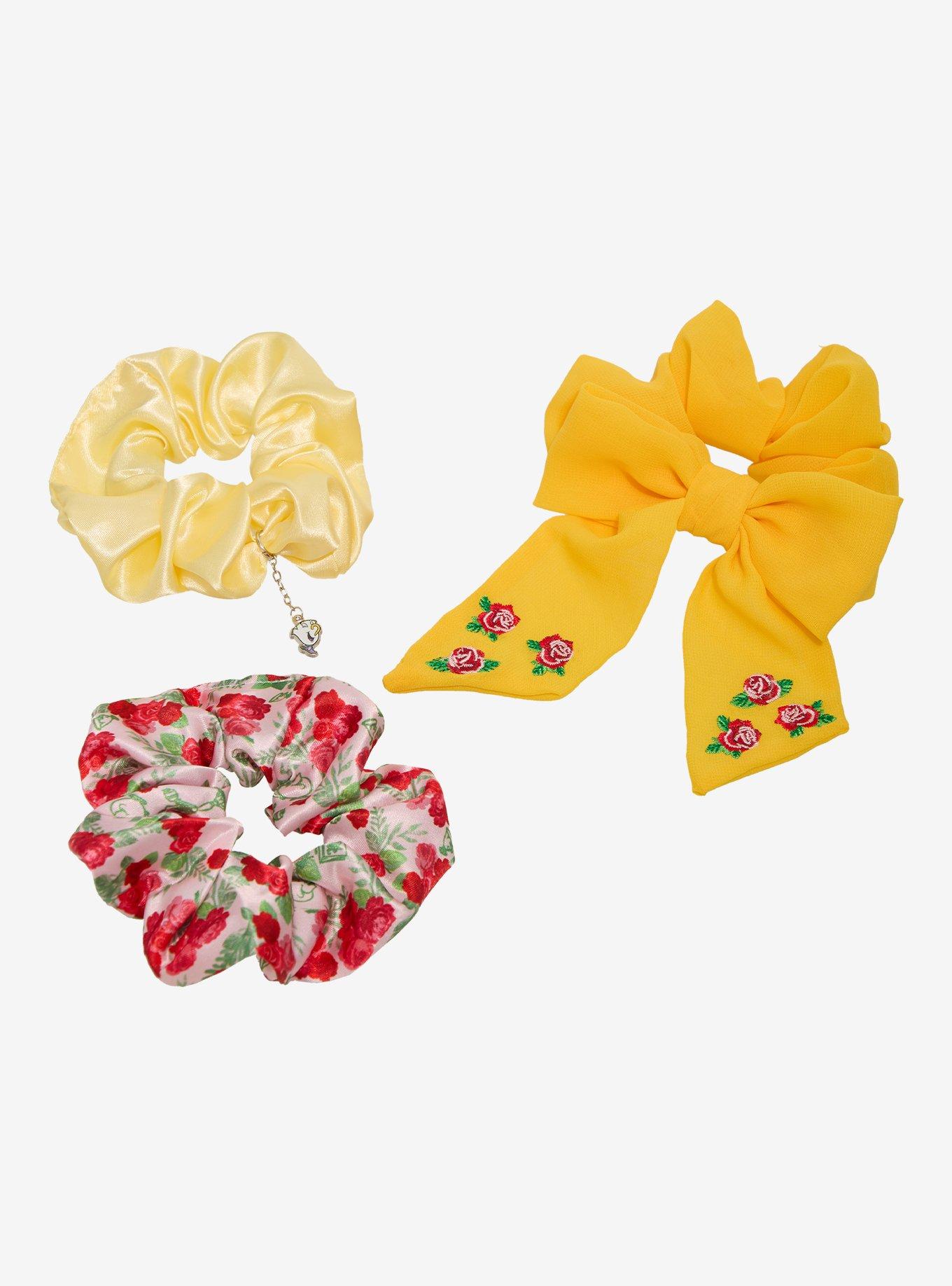 Disney Beauty and the Beast Belle Scrunchy Set – BoxLunch Exclusive, , hi-res