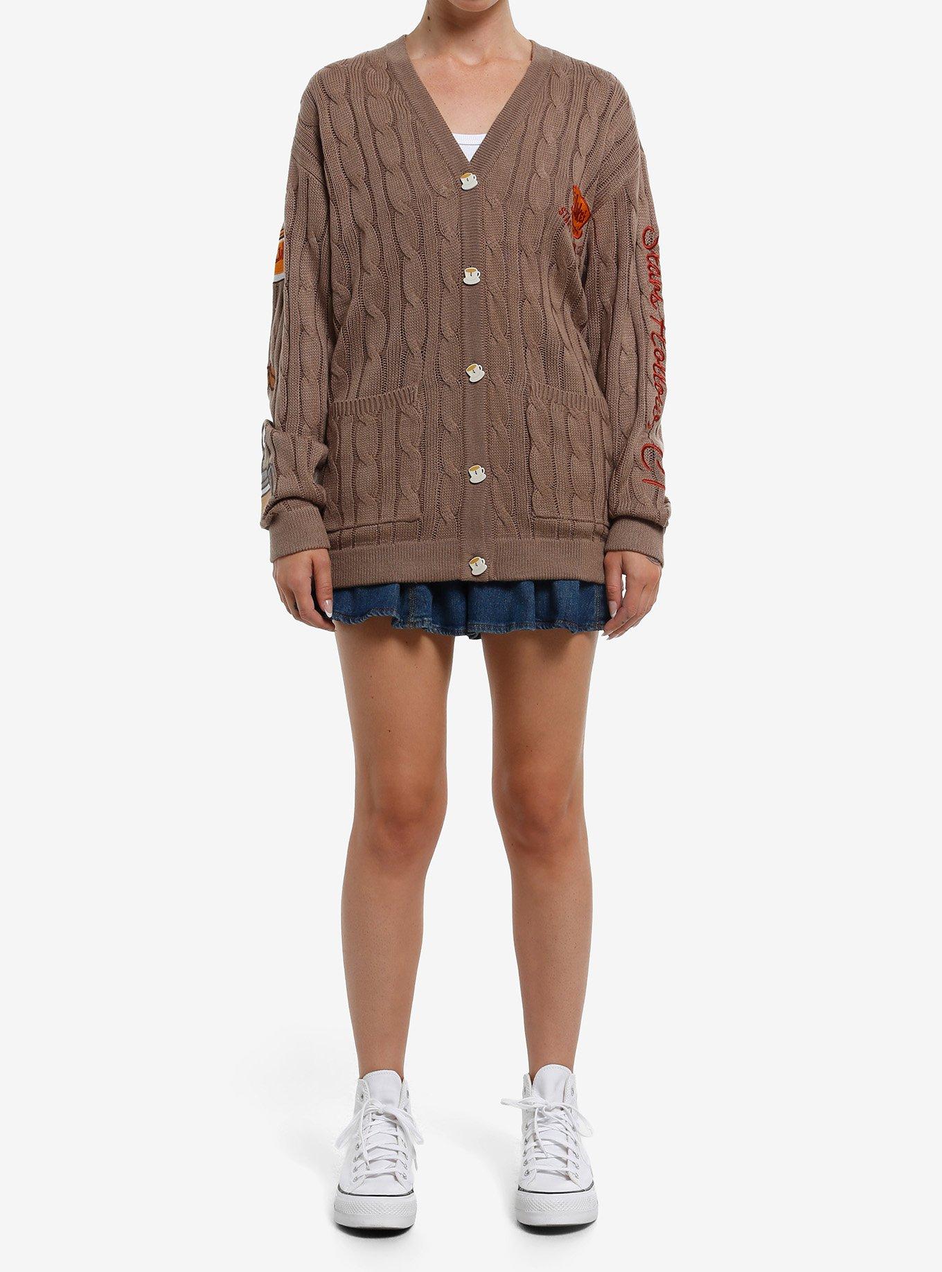 Gilmore Girls Luke's Coffee Girls Cardigan, MULTI, alternate