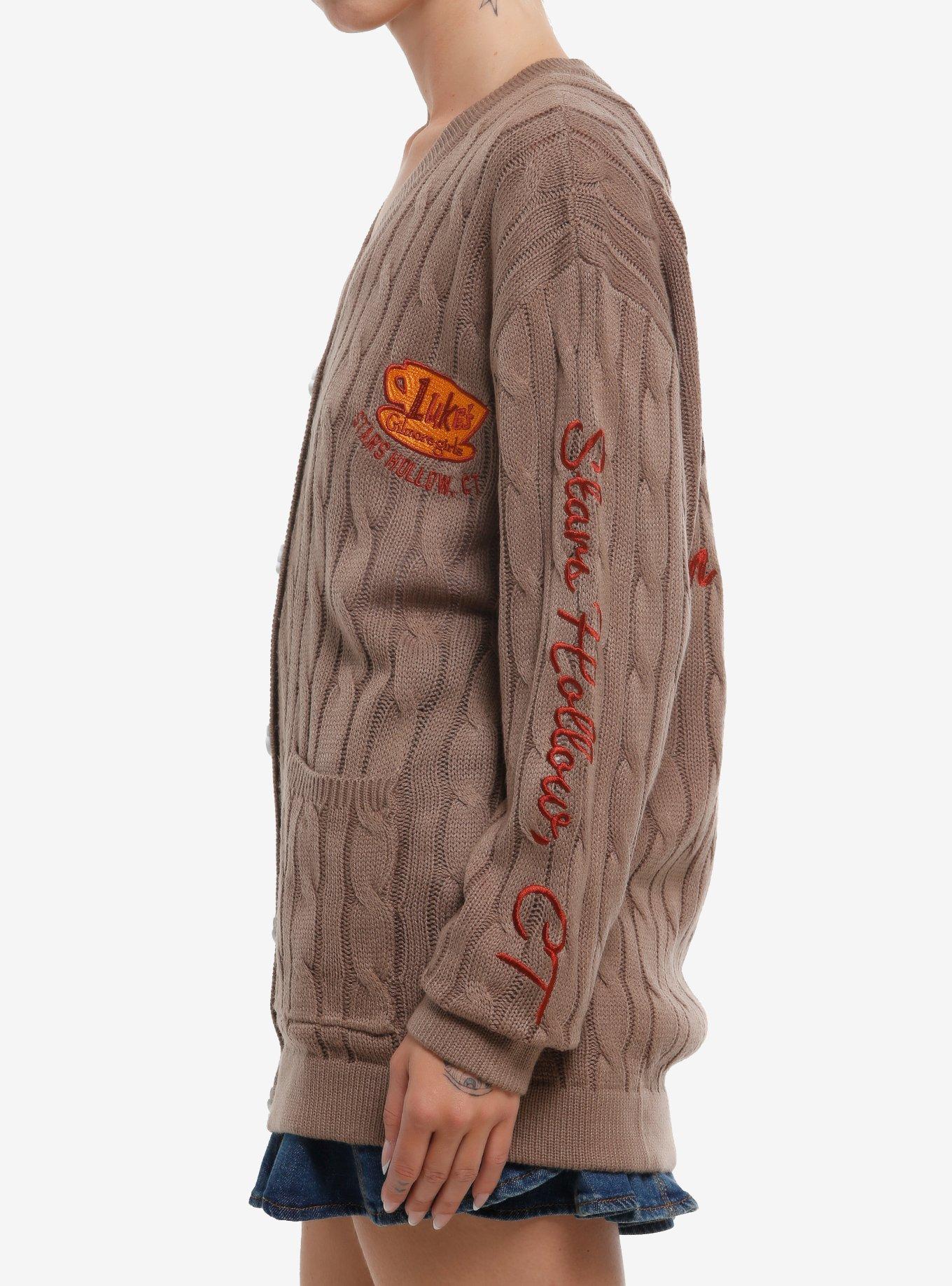 Gilmore Girls Luke's Coffee Girls Cardigan, MULTI, alternate