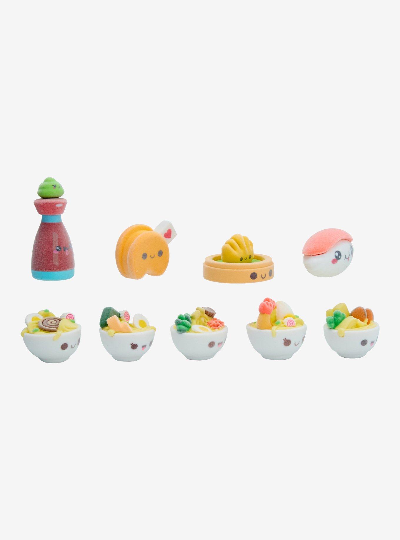 Kawaii Critterz Japanese Food Flocked Blind Bag Figure, , hi-res
