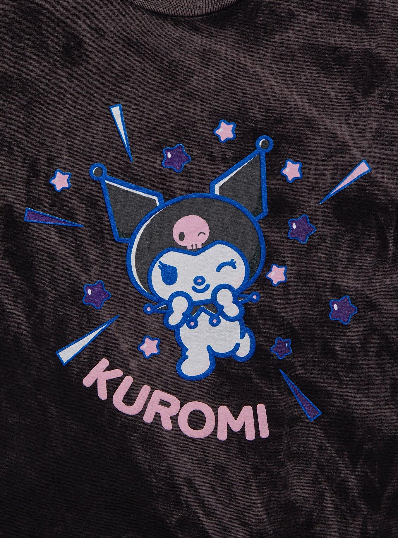 Kuromi 40th Character Ranking Girls T-Shirt, , hi-res