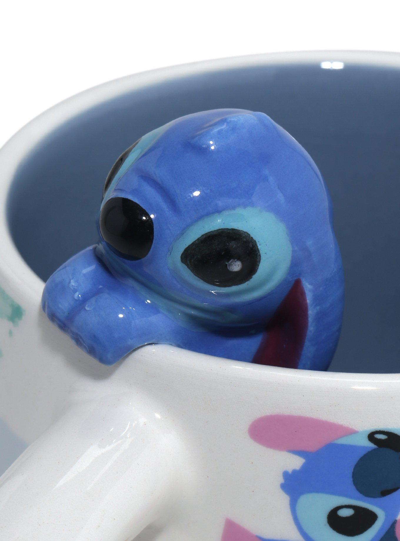 Disney Lilo & Stitch Sketch Peeking Stitch Mug, , alternate