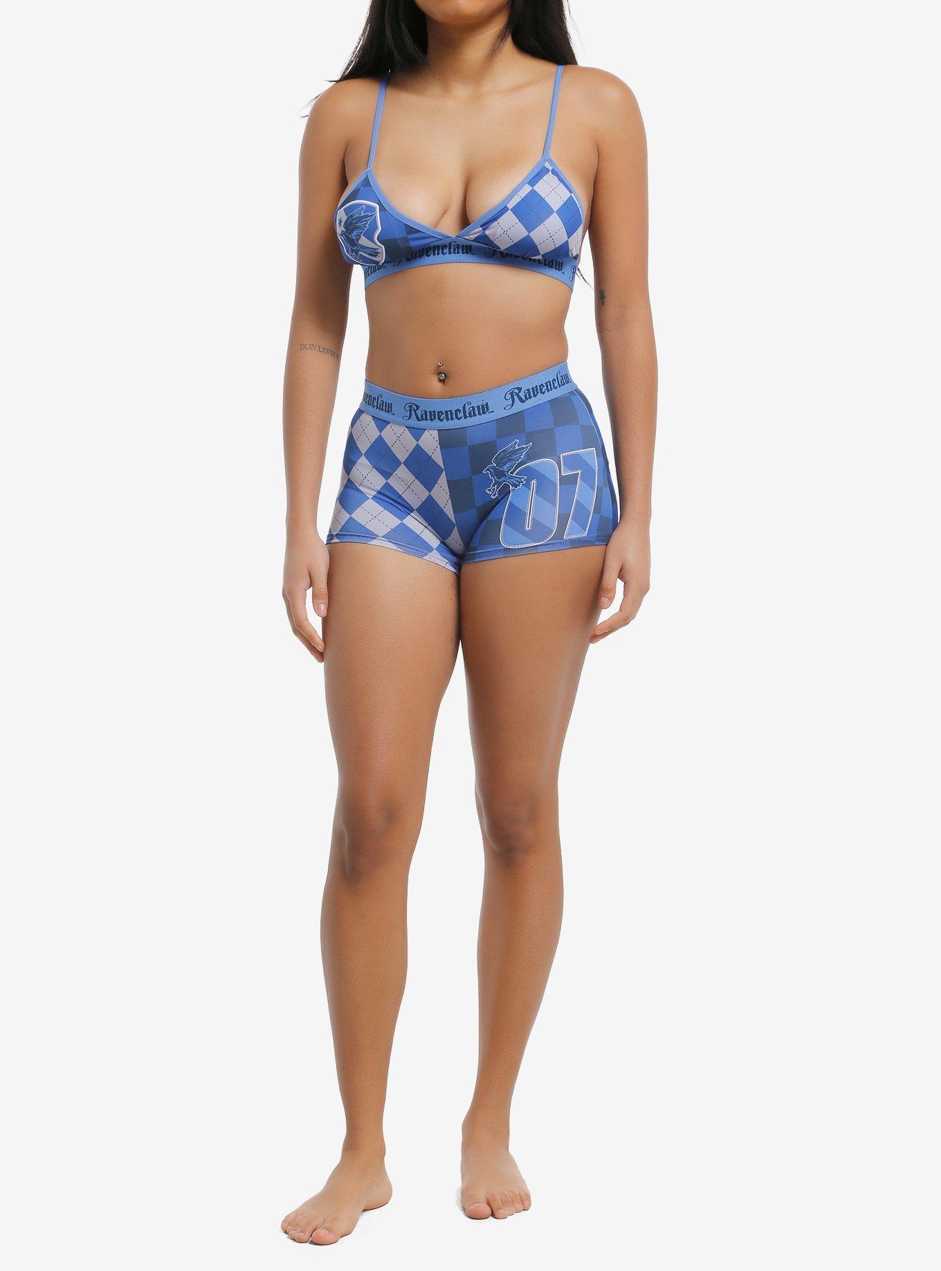 Harry Potter Ravenclaw Bra & Boyshort Panty Set, , hi-res