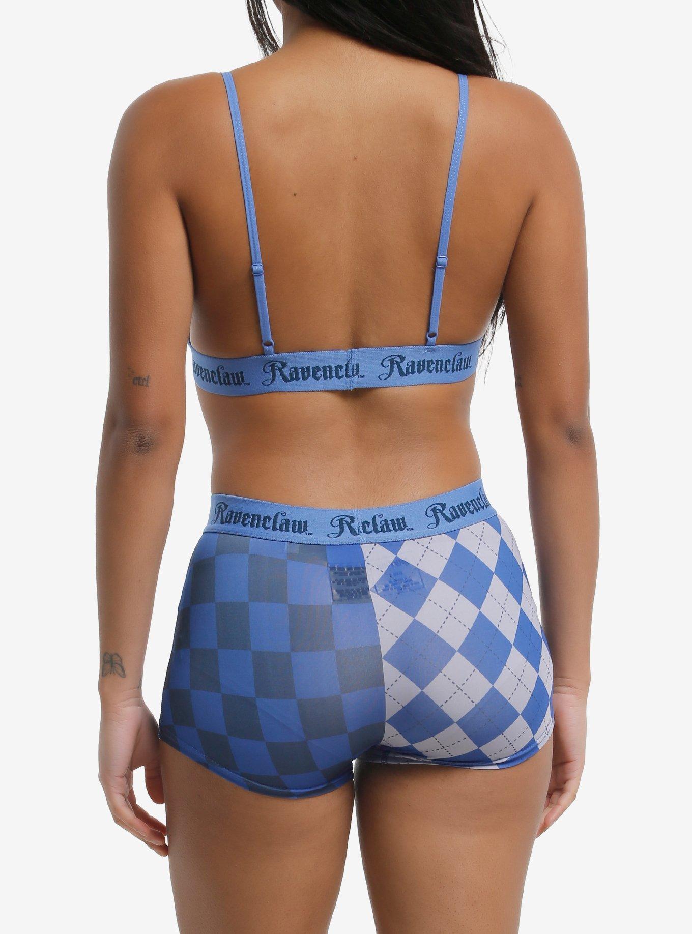 Harry Potter Ravenclaw Bra & Boyshort Panty Set, MULTI, alternate