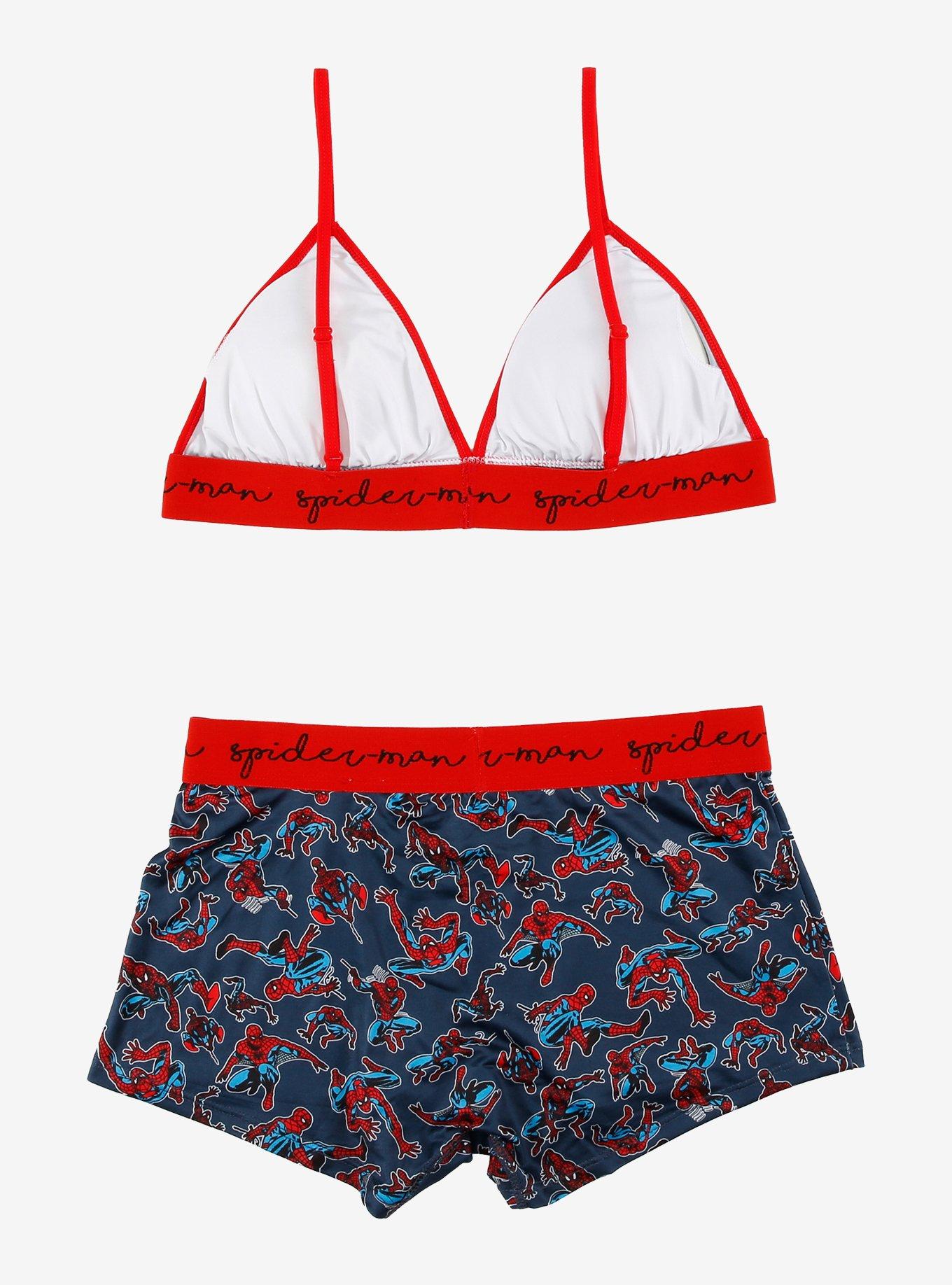 Marvel Spider-Man Bra & Boyshort Panty Set, , hi-res