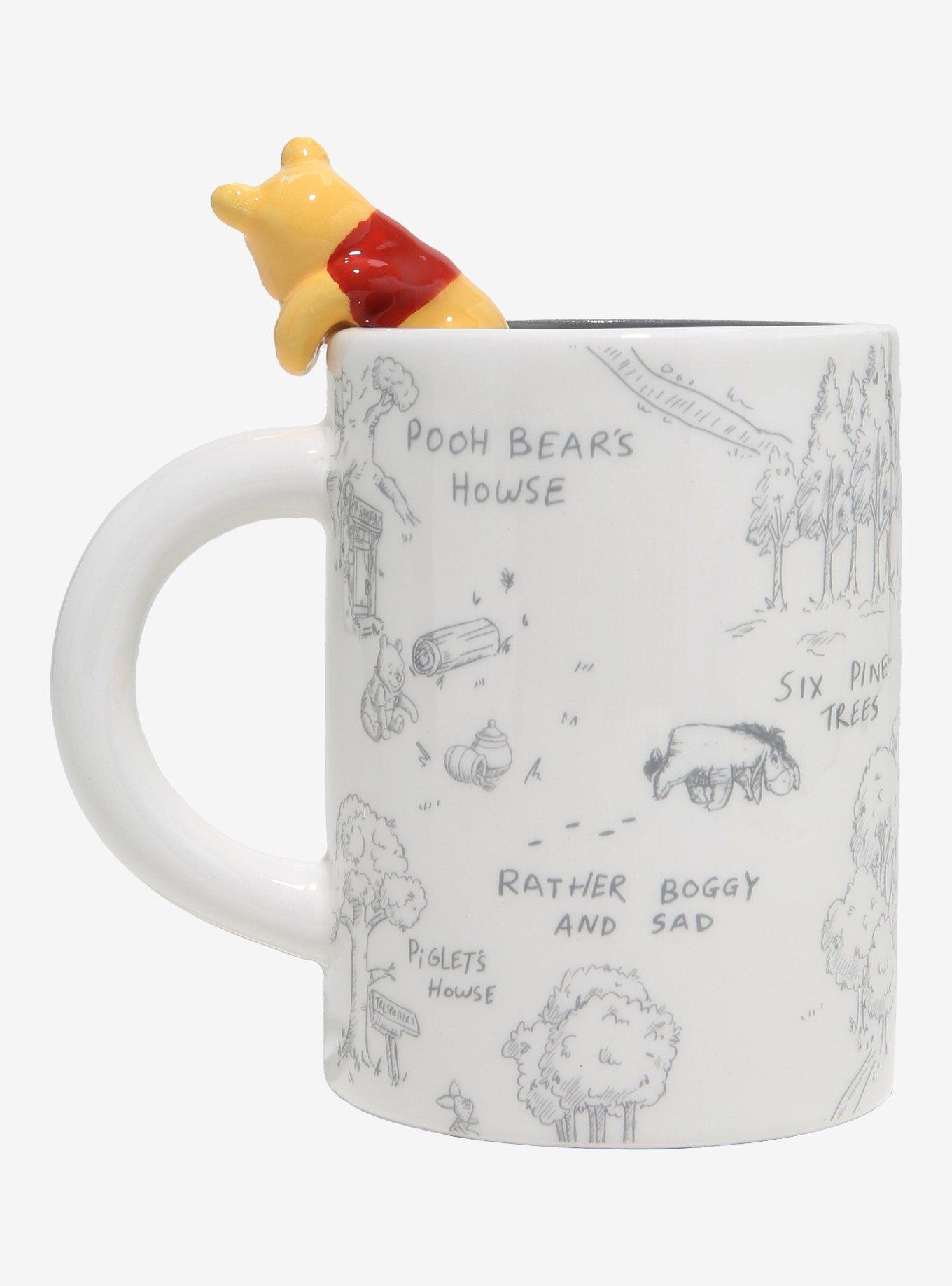 Disney Winnie the Pooh Hundred Acre Wood Map Critter Mug, , hi-res