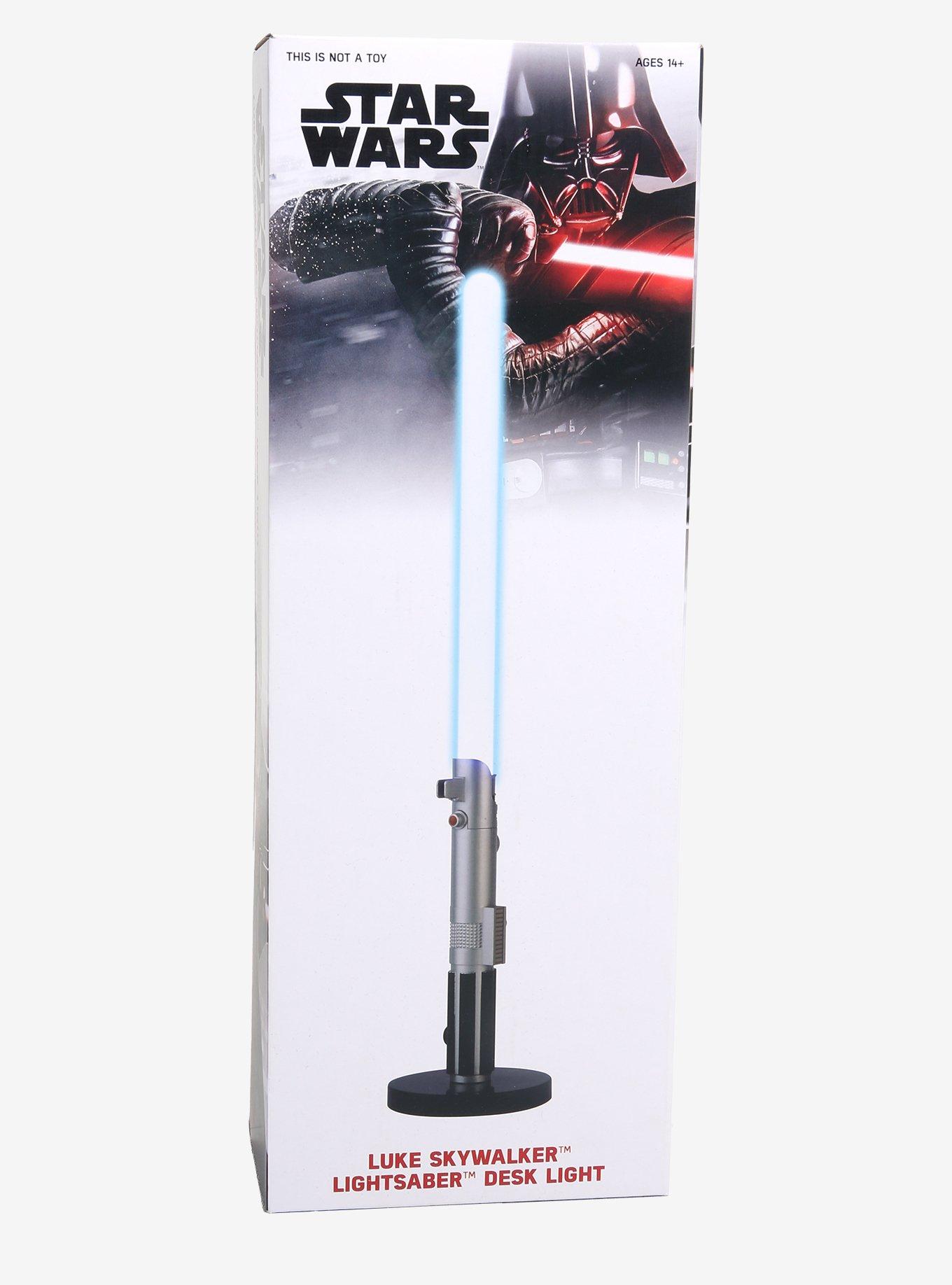 Star Wars Luke Skywalker Lightsaber Figural Desk Lamp