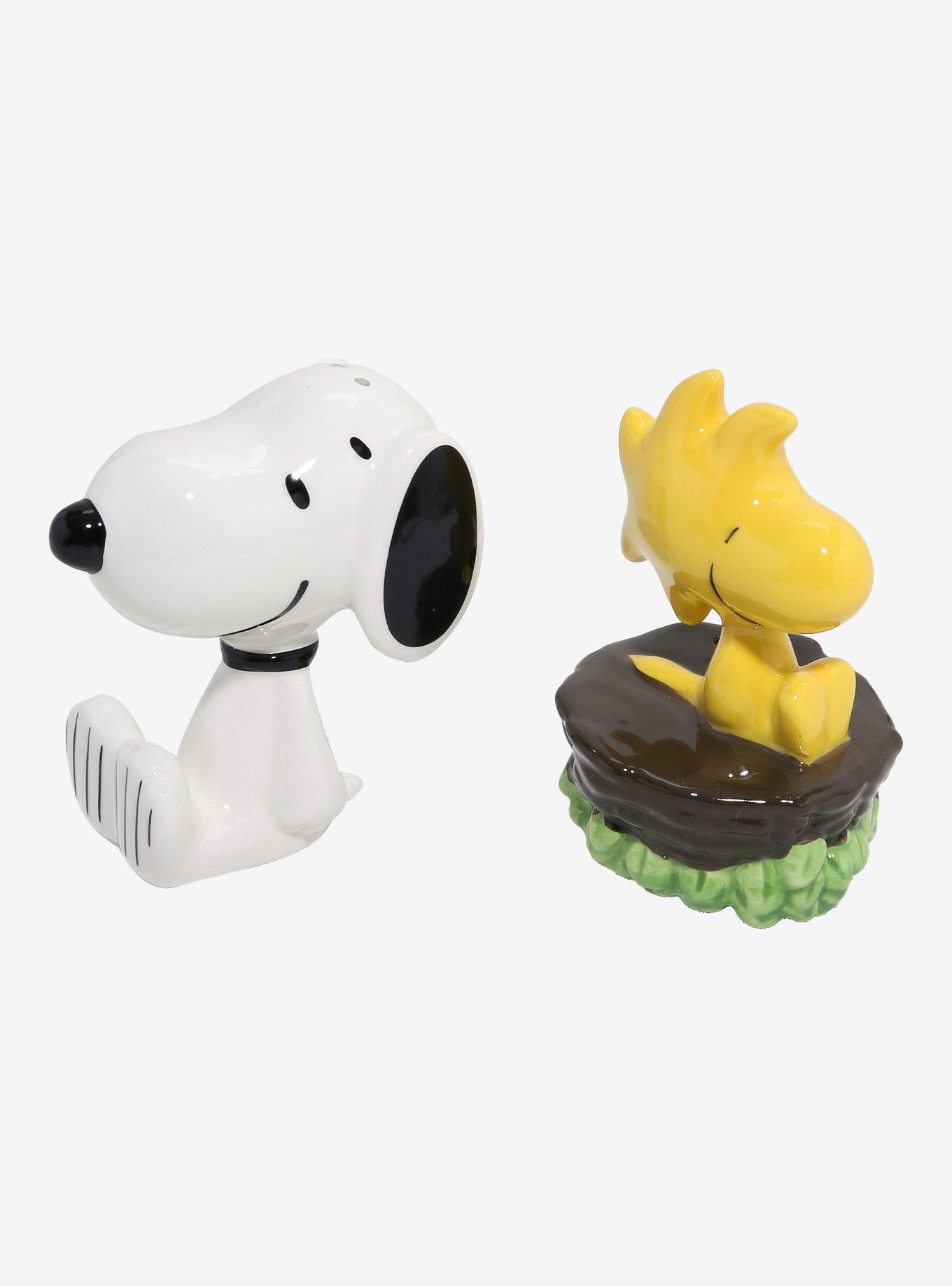 Peanuts Snoopy & Woodstock Figural Salt & Pepper Shaker Set, , hi-res