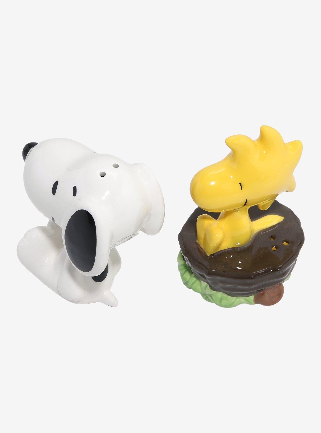 Peanuts Snoopy & Woodstock Figural Salt & Pepper Shaker Set, , alternate
