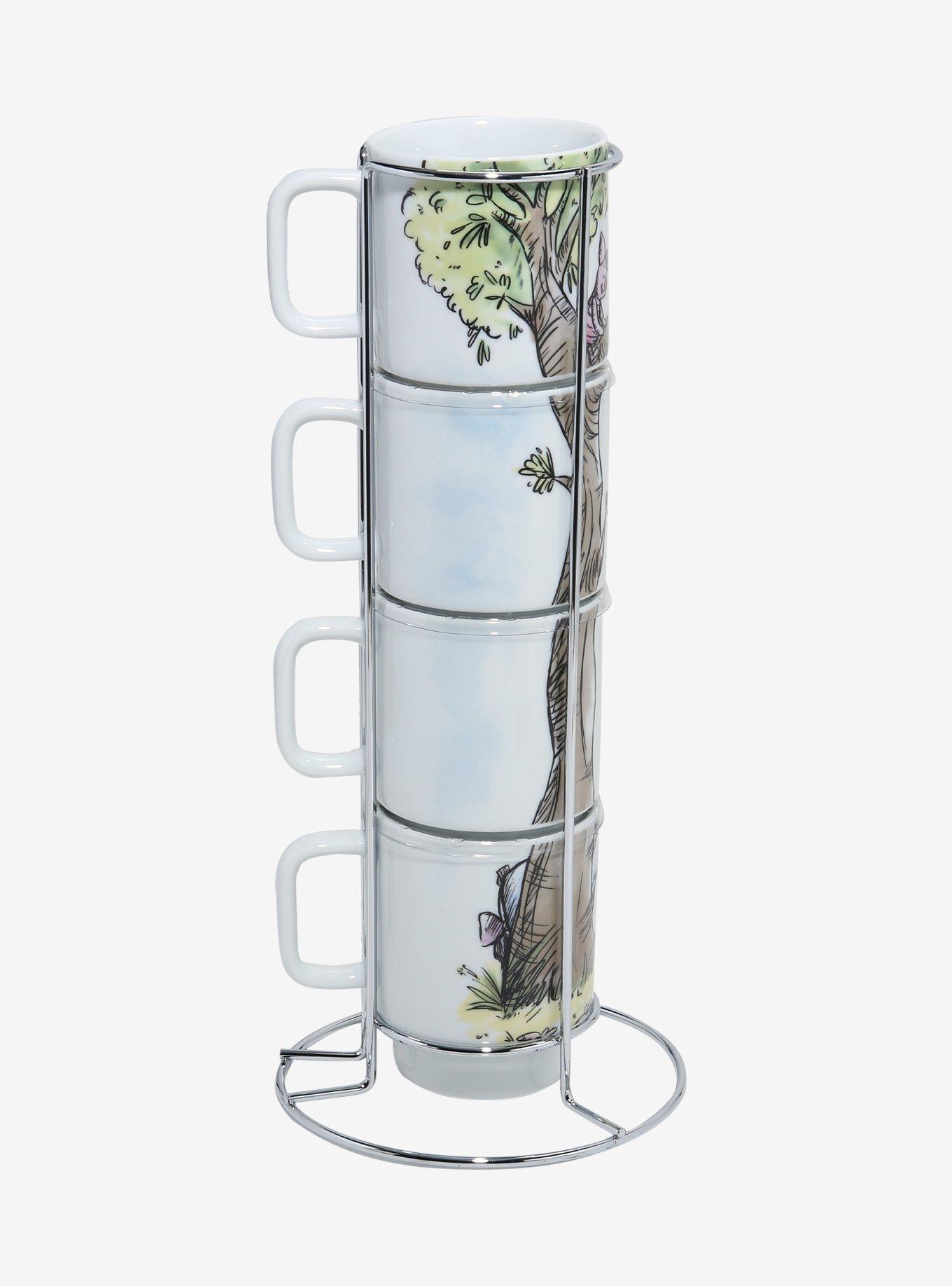 Disney Winnie the Pooh Illustrated Stacking Mug Set, , hi-res