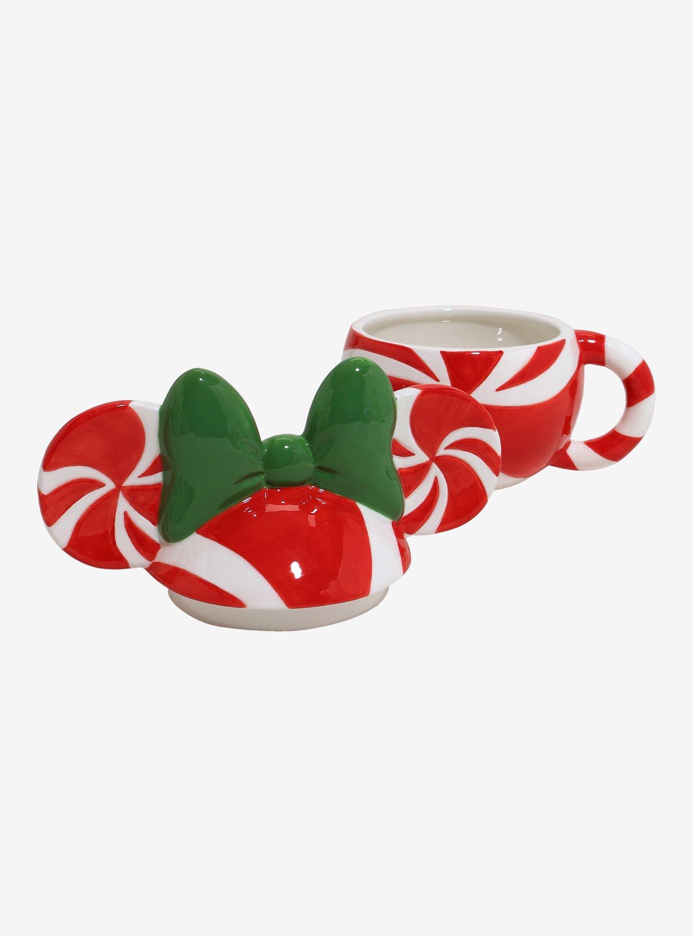 Disney Minnie Mouse Figural Peppermint Mug with Lid