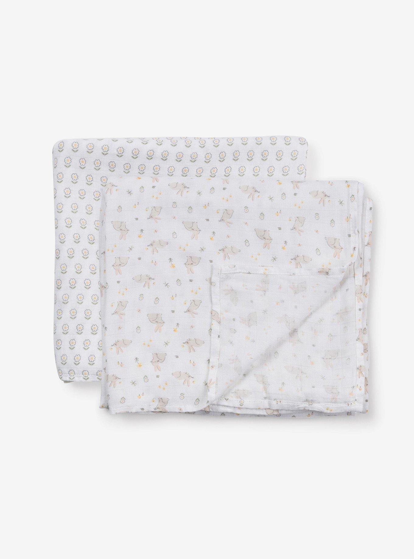 JuJuBe 2-Pack Square Swaddle Blanket Set, , alternate