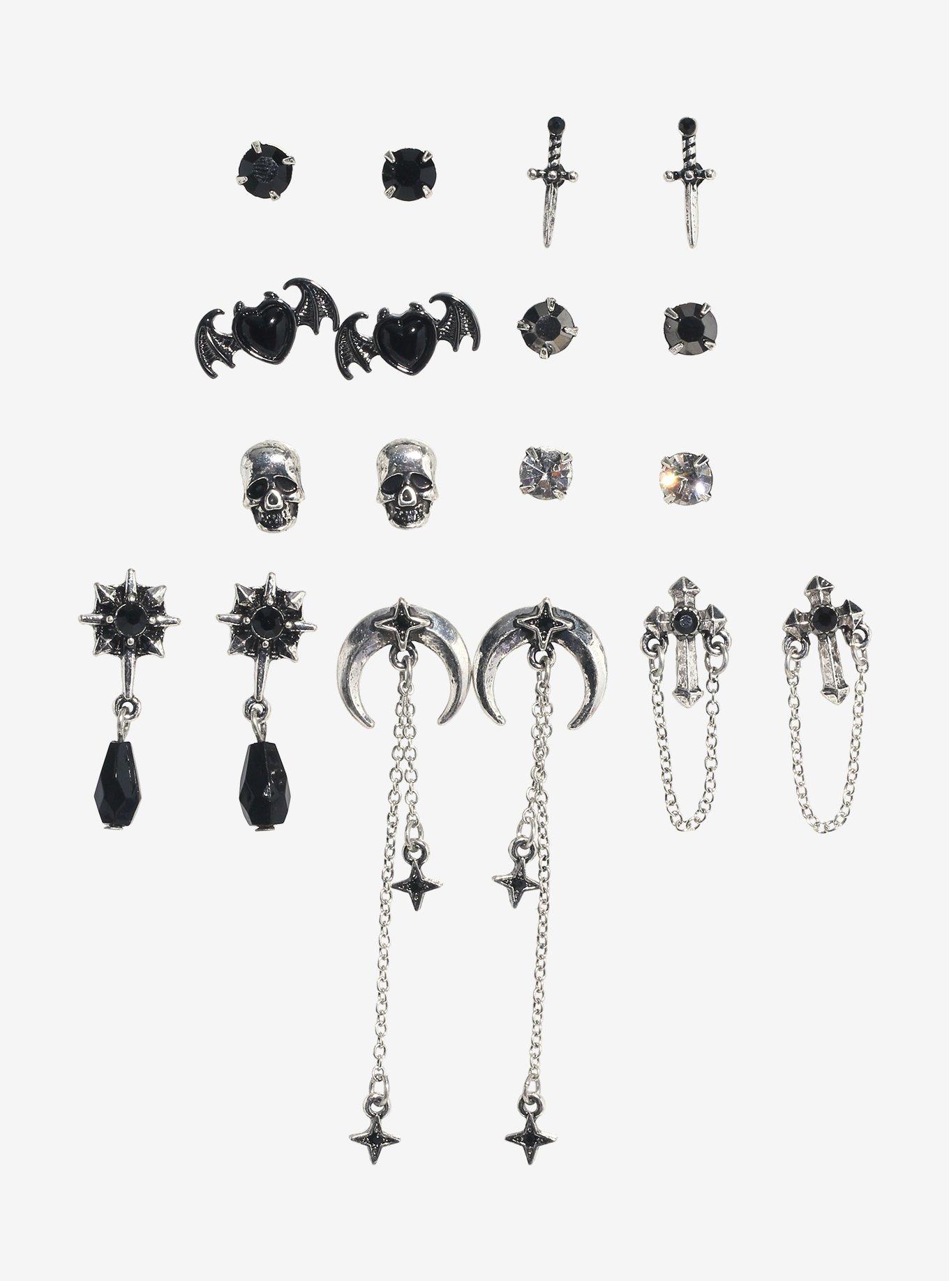 Cosmic Aura Witch Celestial Earring Set, , hi-res