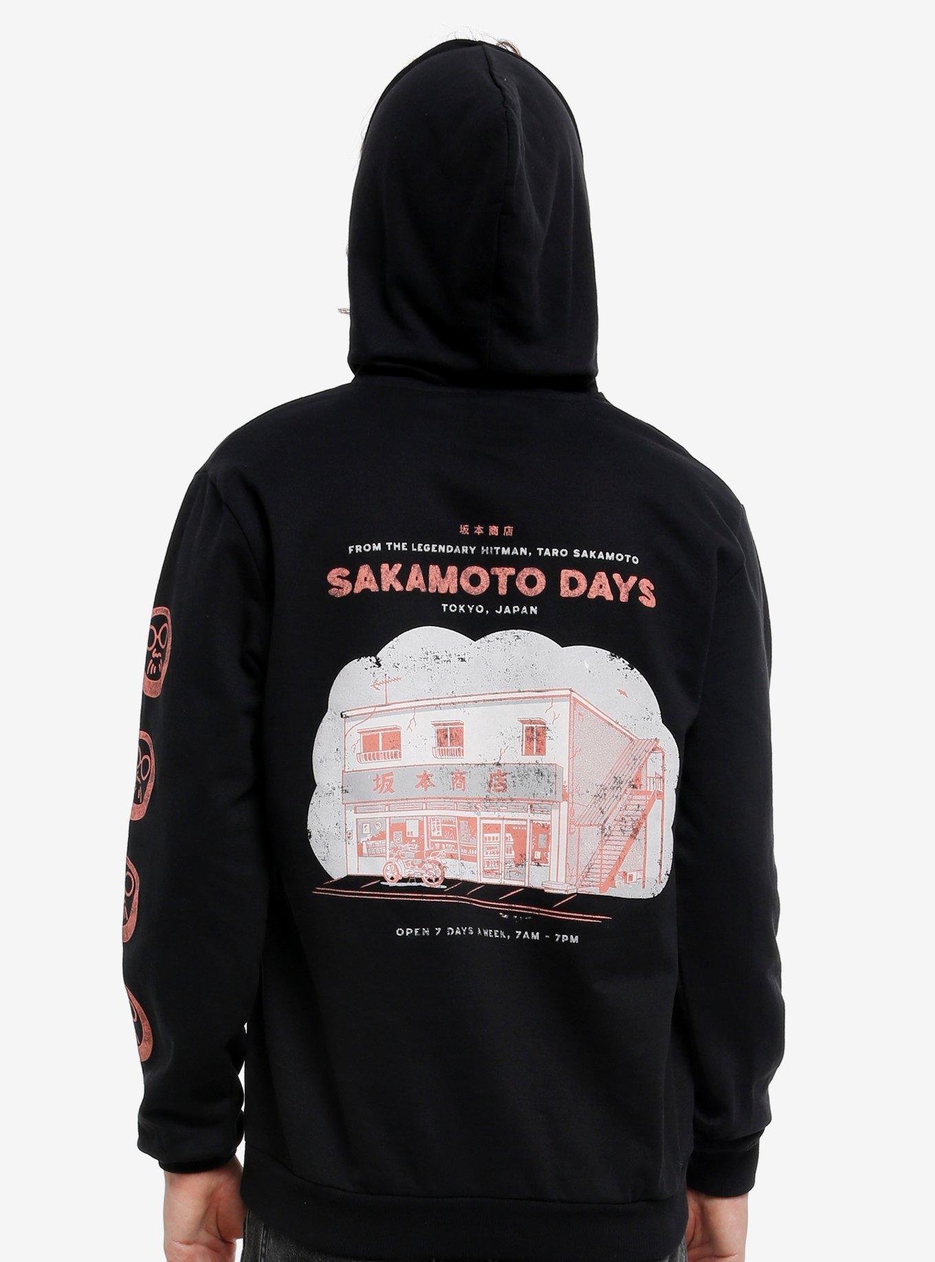Sakamoto Days Taro Sakamoto Shop Double-Sided Hoodie, , hi-res