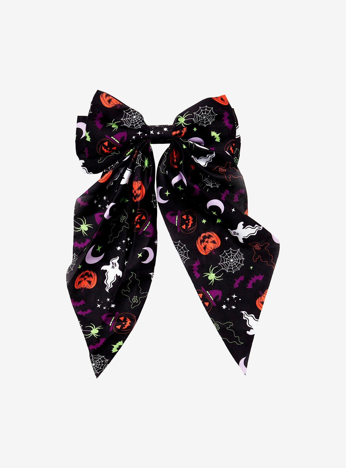 Halloween Icons Hair Bow, , hi-res
