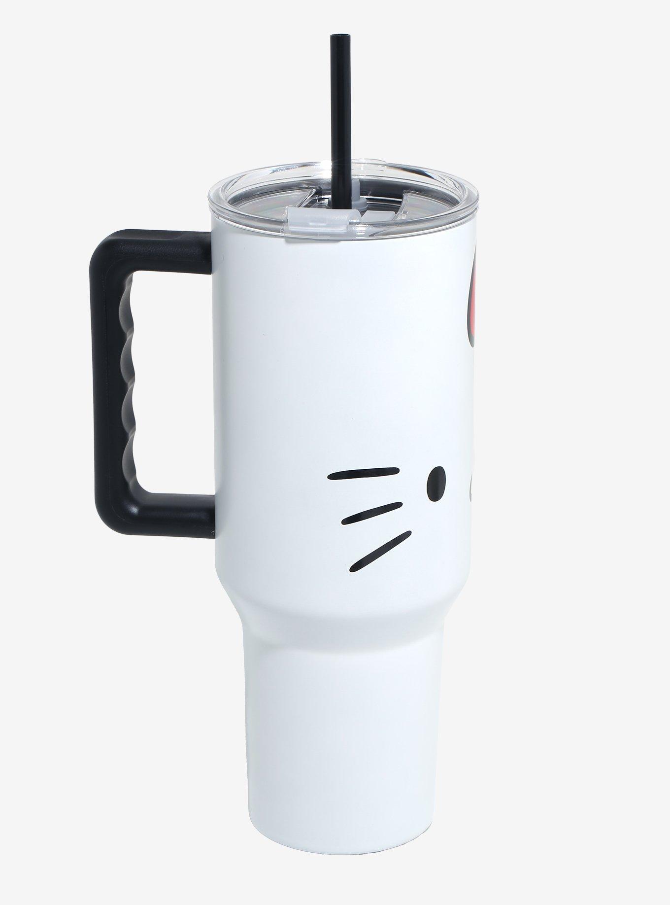 Hello Kitty Face Stainless Steel Travel Cup, , alternate