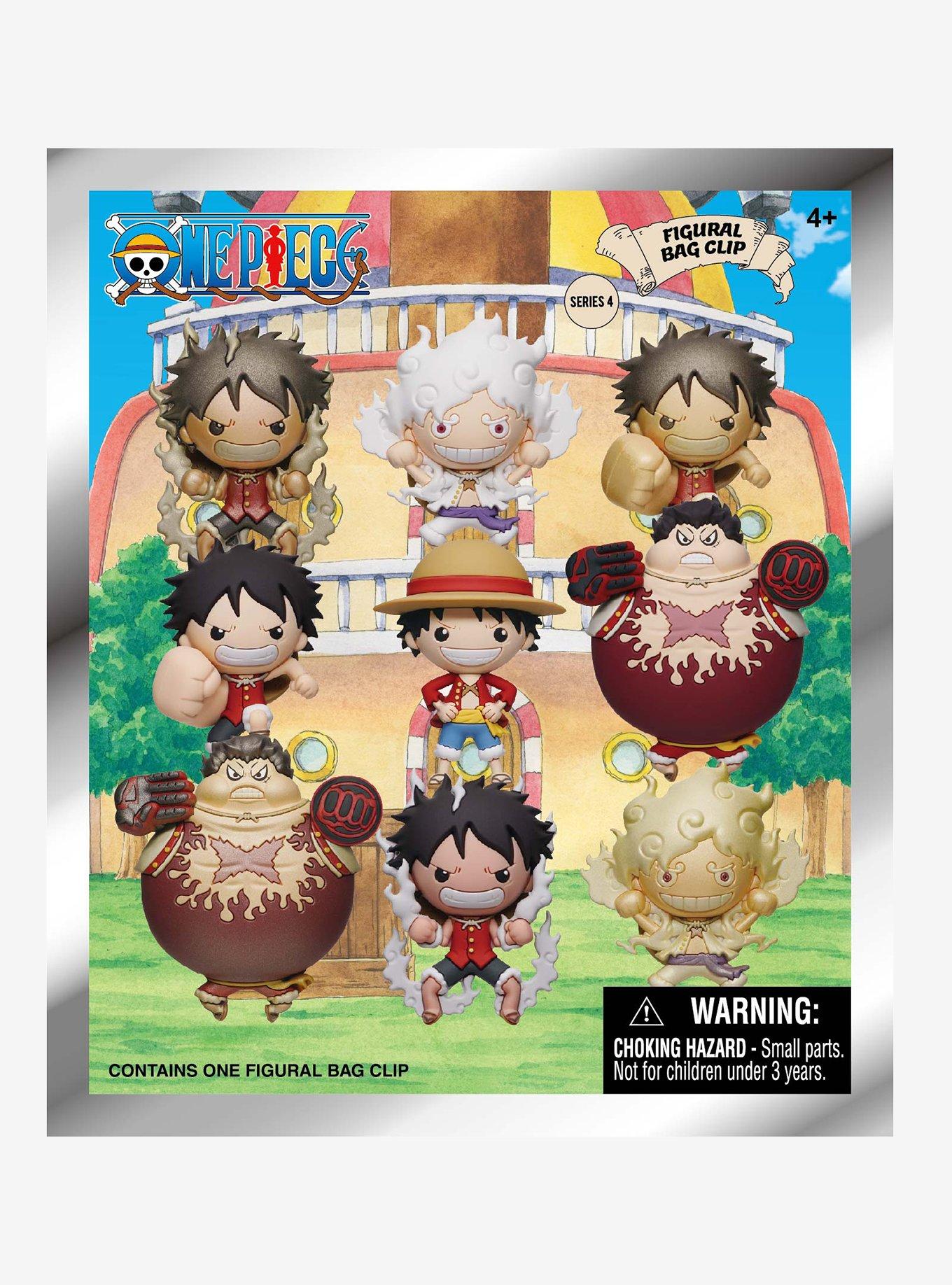 One Piece Monkey D. Luffy Gears Series 4 Blind Bag Figural Bag Clip, , hi-res
