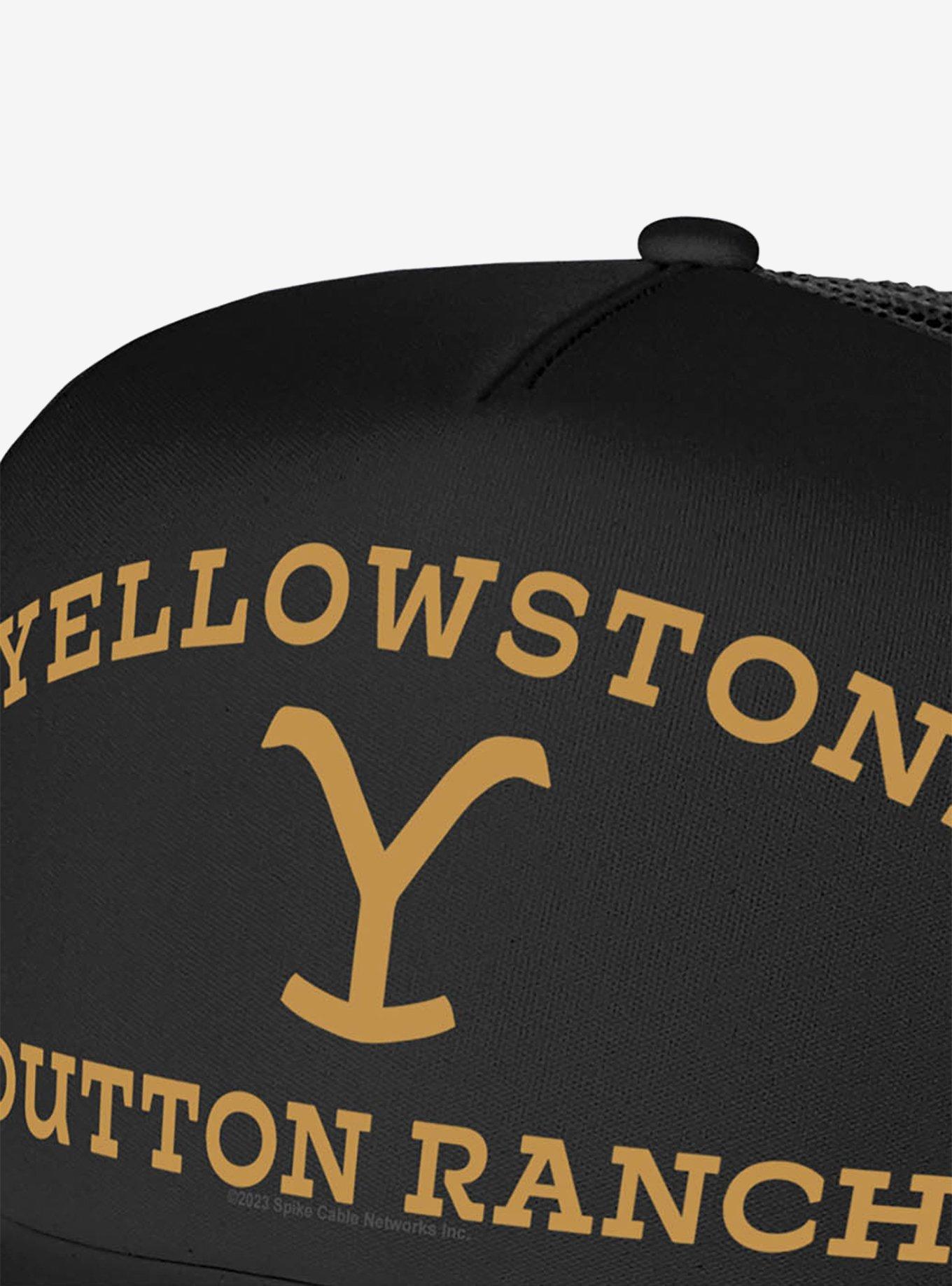 Yellowstone Arched Logo Foam Trucker Hat, , hi-res