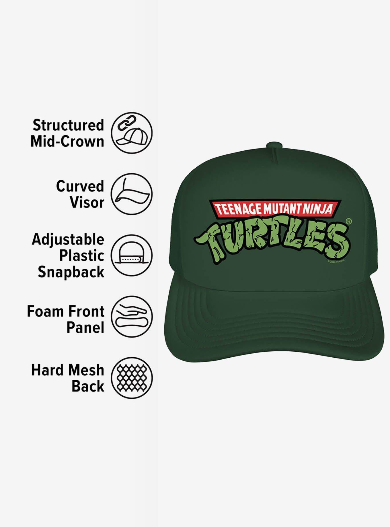 Teenage Mutant Ninja Turtles Logo Foam Trucker Hat, , alternate
