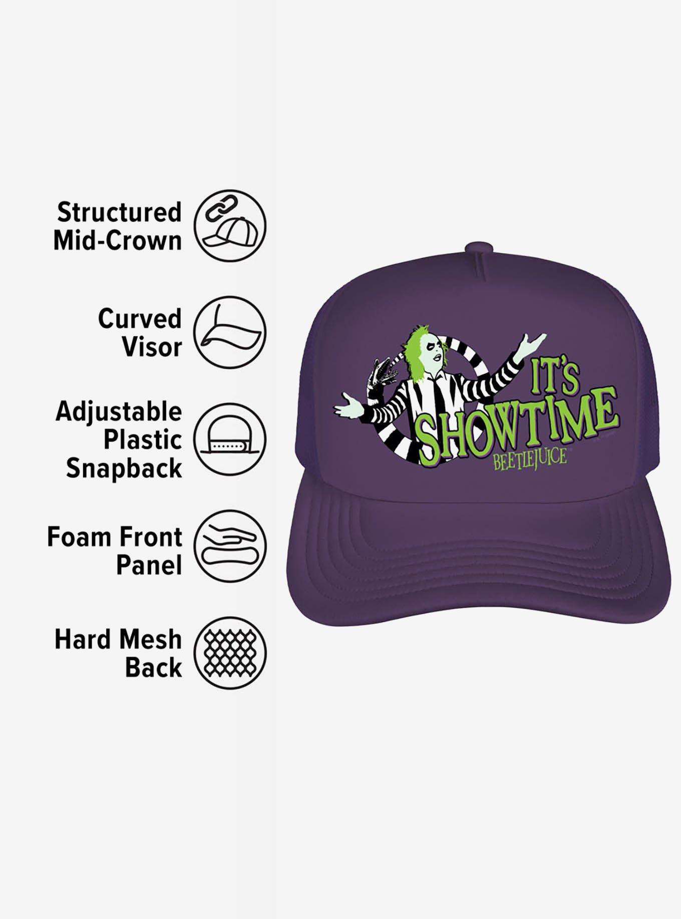 Beetlejuice It's Showtime Foam Trucker Hat, , alternate