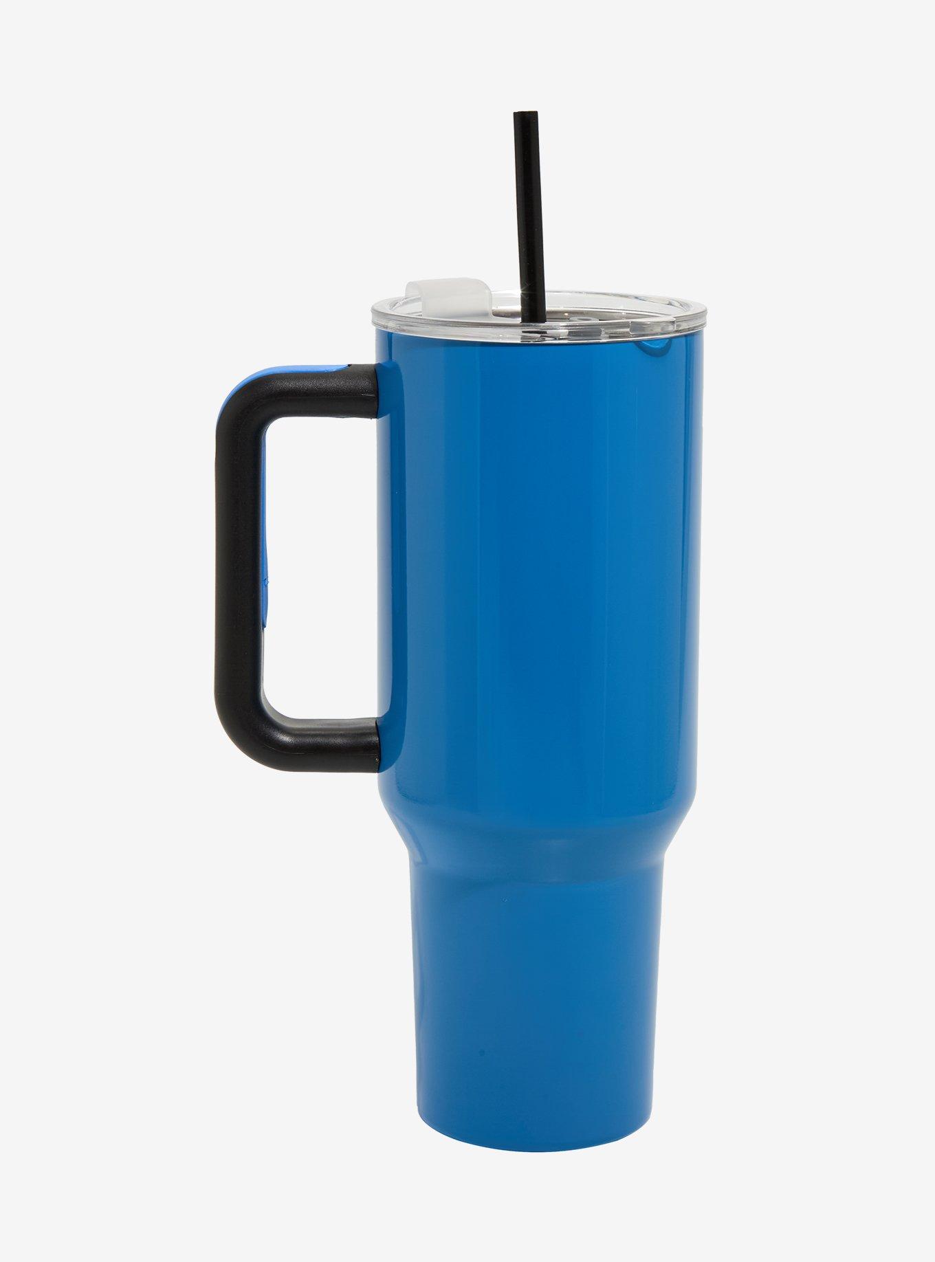 Disney Stitch Face Stainless Steel Travel Cup, , hi-res