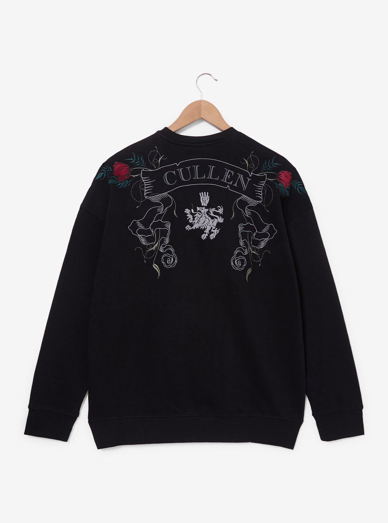 Twilight Cullens Embroidered Women's Crewneck — BoxLunch Exclusive