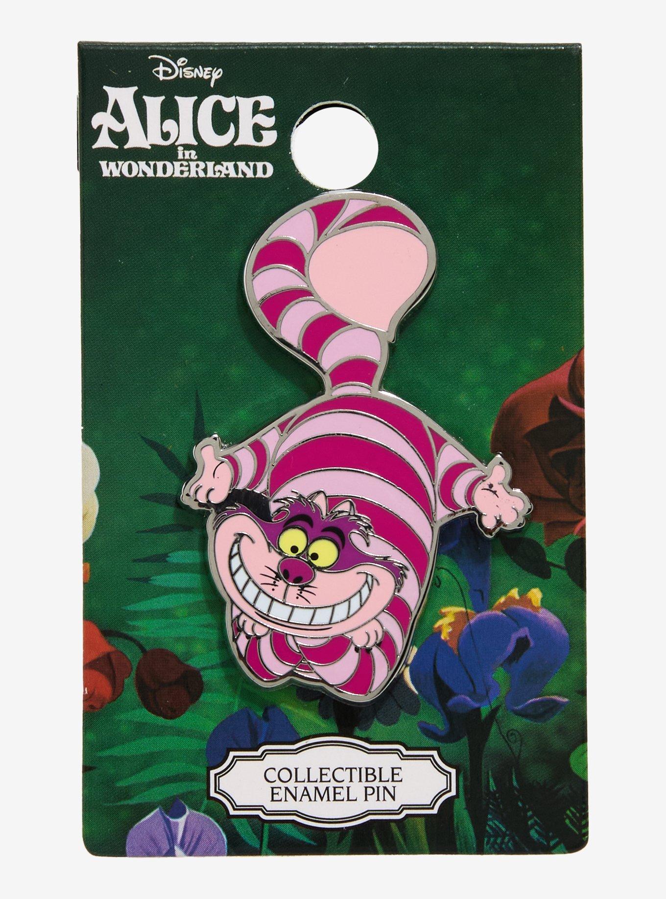 Disney Alice In Wonderland Cheshire Cat Enamel Pin, , hi-res