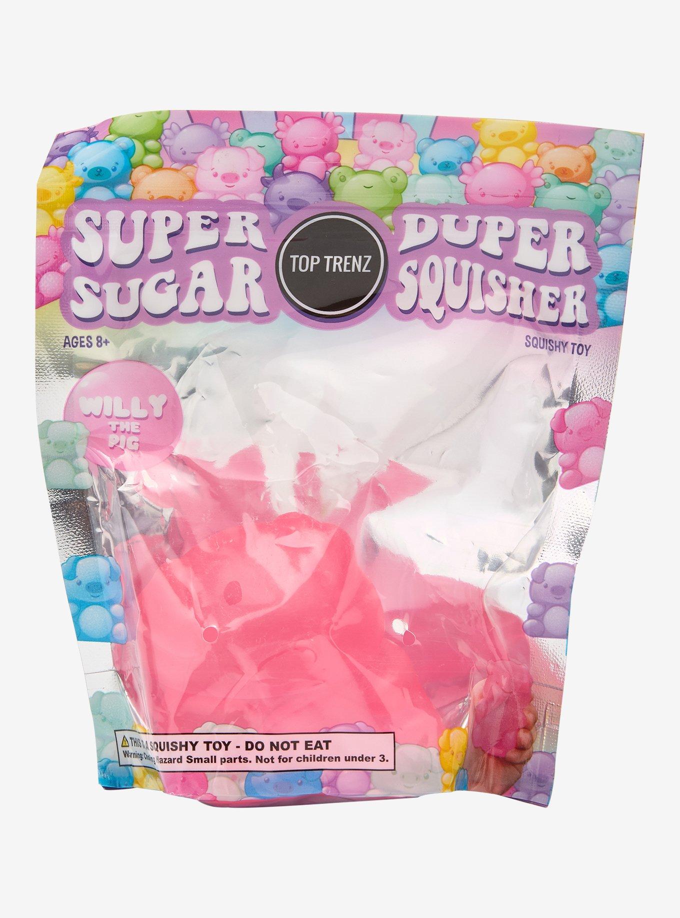 Super Duper Sugar Willy The Pig Assorted Blind Squishy Toy, , alternate