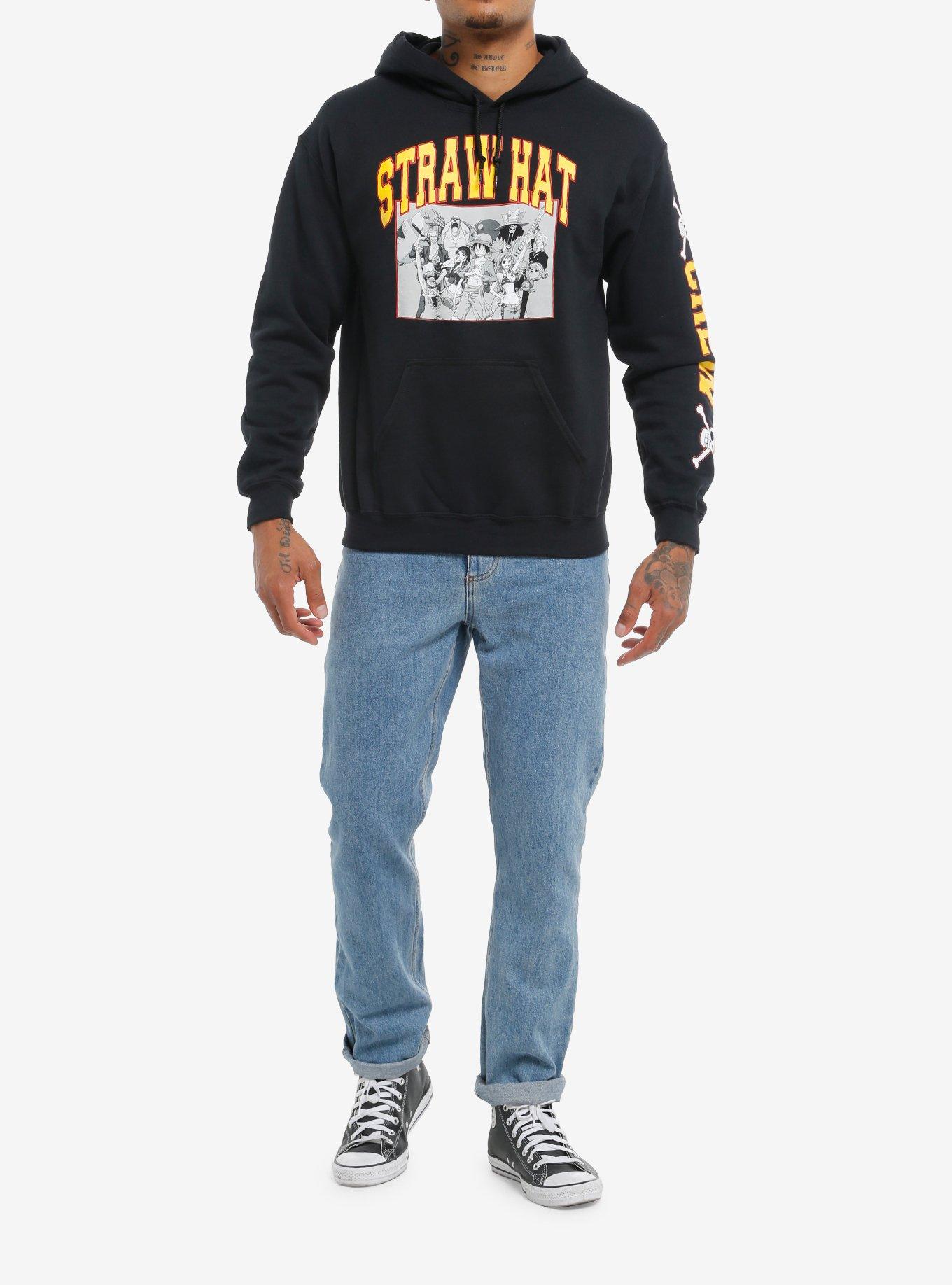 One Piece Straw Hat Crew Varsity Hoodie, , hi-res