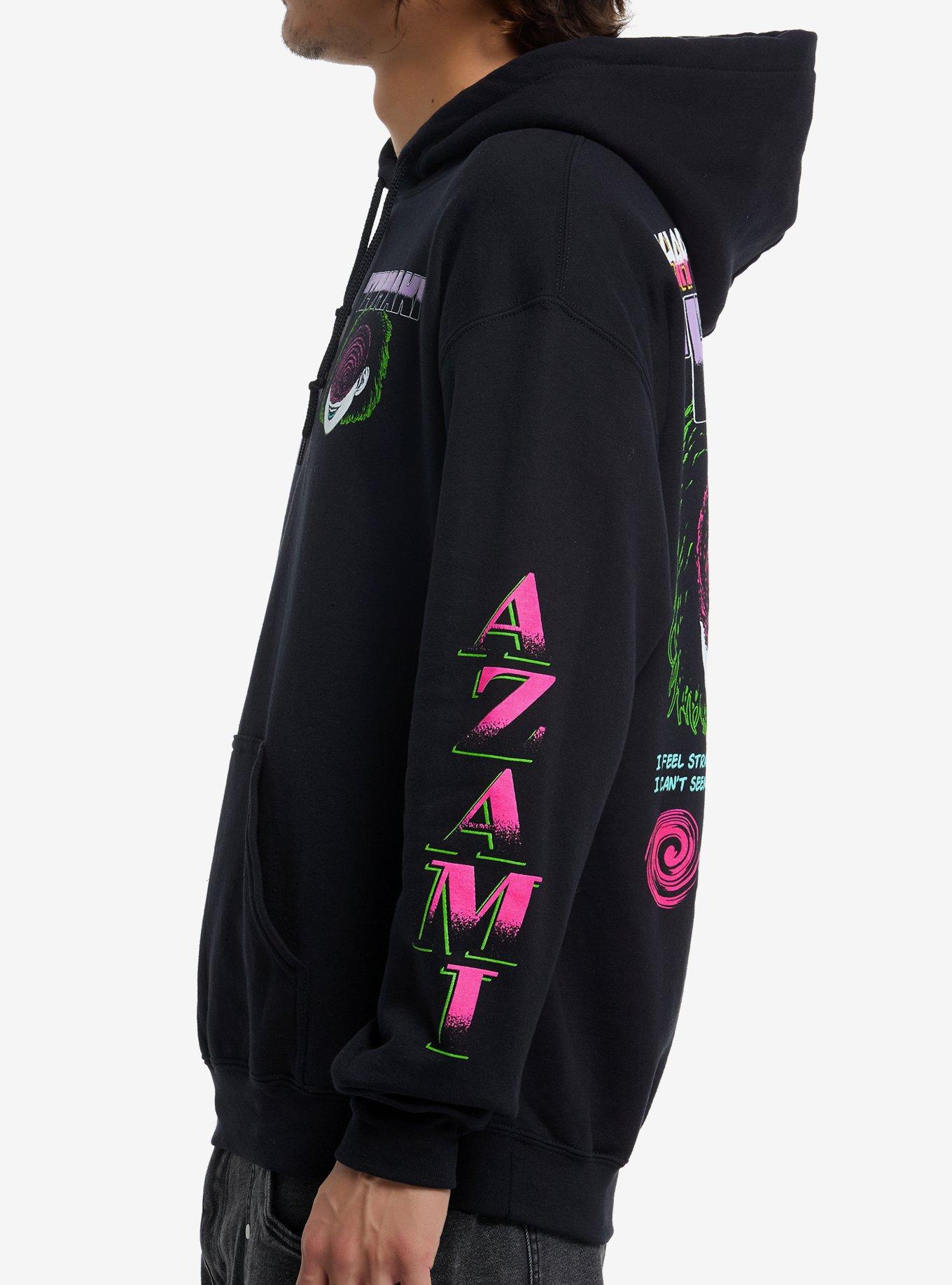 Junji Ito Uzumaki The Scar Hoodie, BLACK, alternate