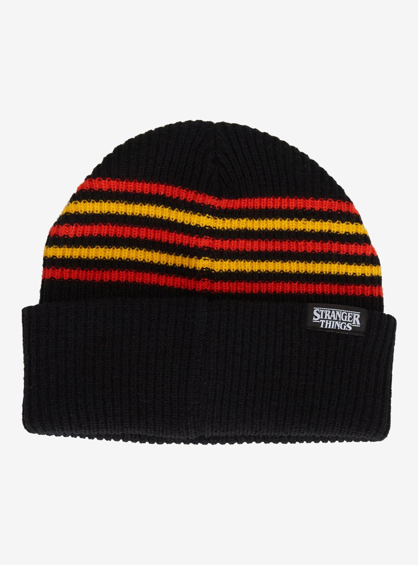 Stranger Things Squawk Stripe Beanie, , hi-res