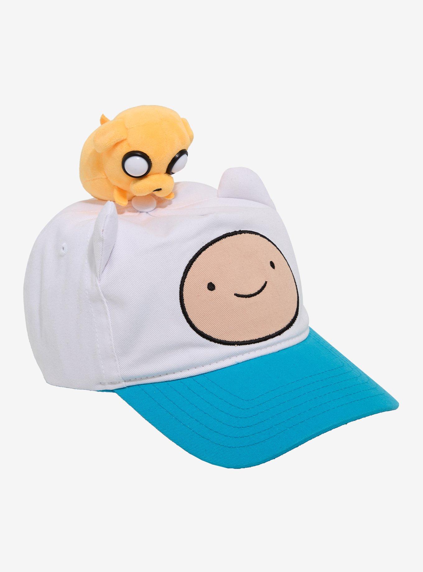 Adventure Time Finn & Plush Jake Dad Cap, , hi-res
