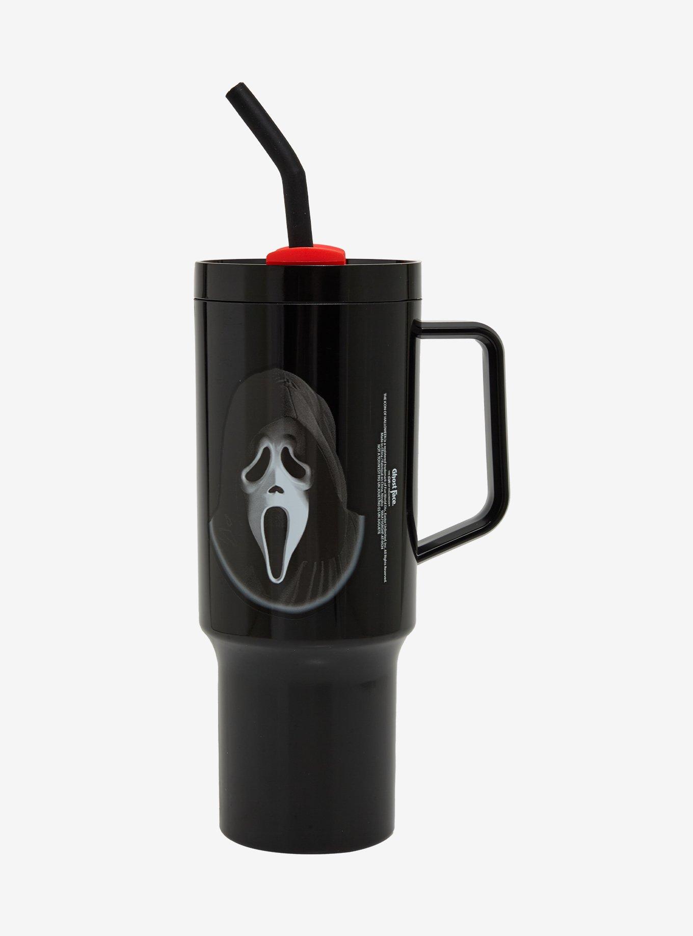 Ghost Face Mask Acrylic Travel Cup, , hi-res