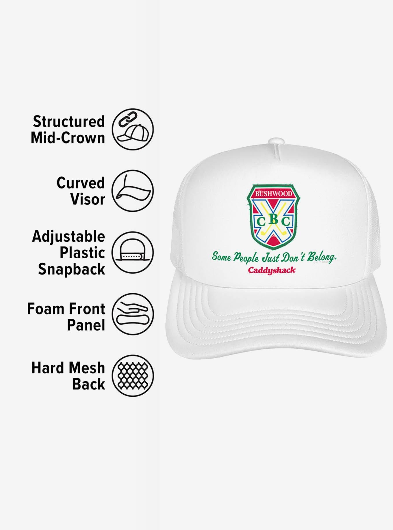 Caddyshack Bushwood Seal Foam Trucker Hat, , alternate