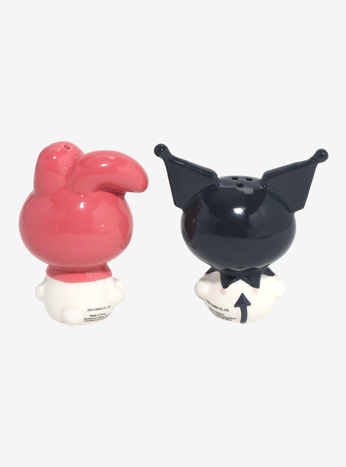 My Melody & Kuromi Ceramic Salt & Pepper Shaker Set, , hi-res