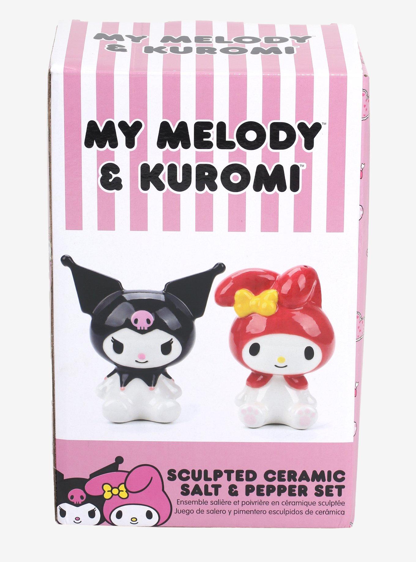My Melody & Kuromi Ceramic Salt & Pepper Shaker Set, , alternate