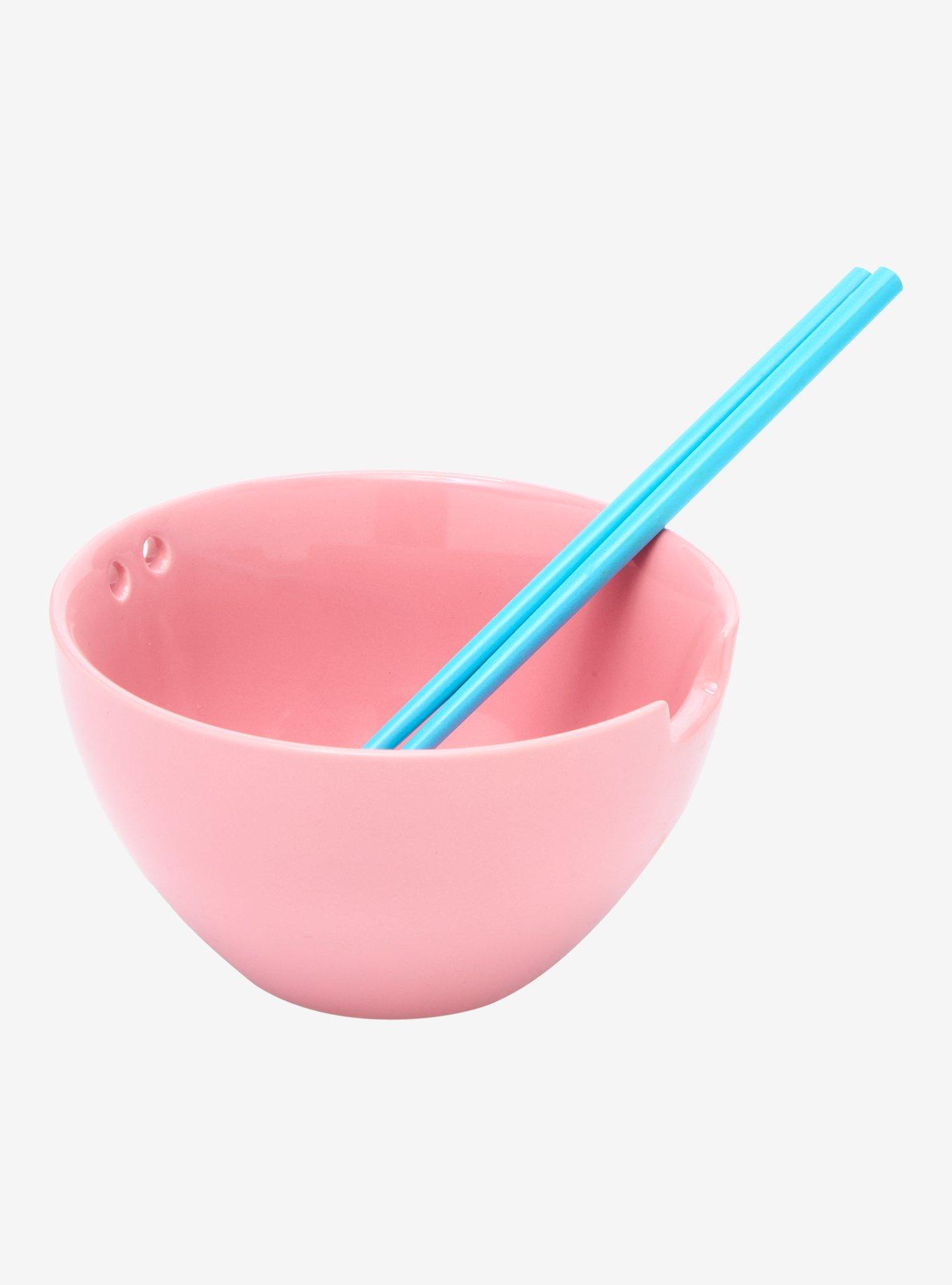 Hello Kitty Peeking Ramen Bowl With Chopsticks, , alternate